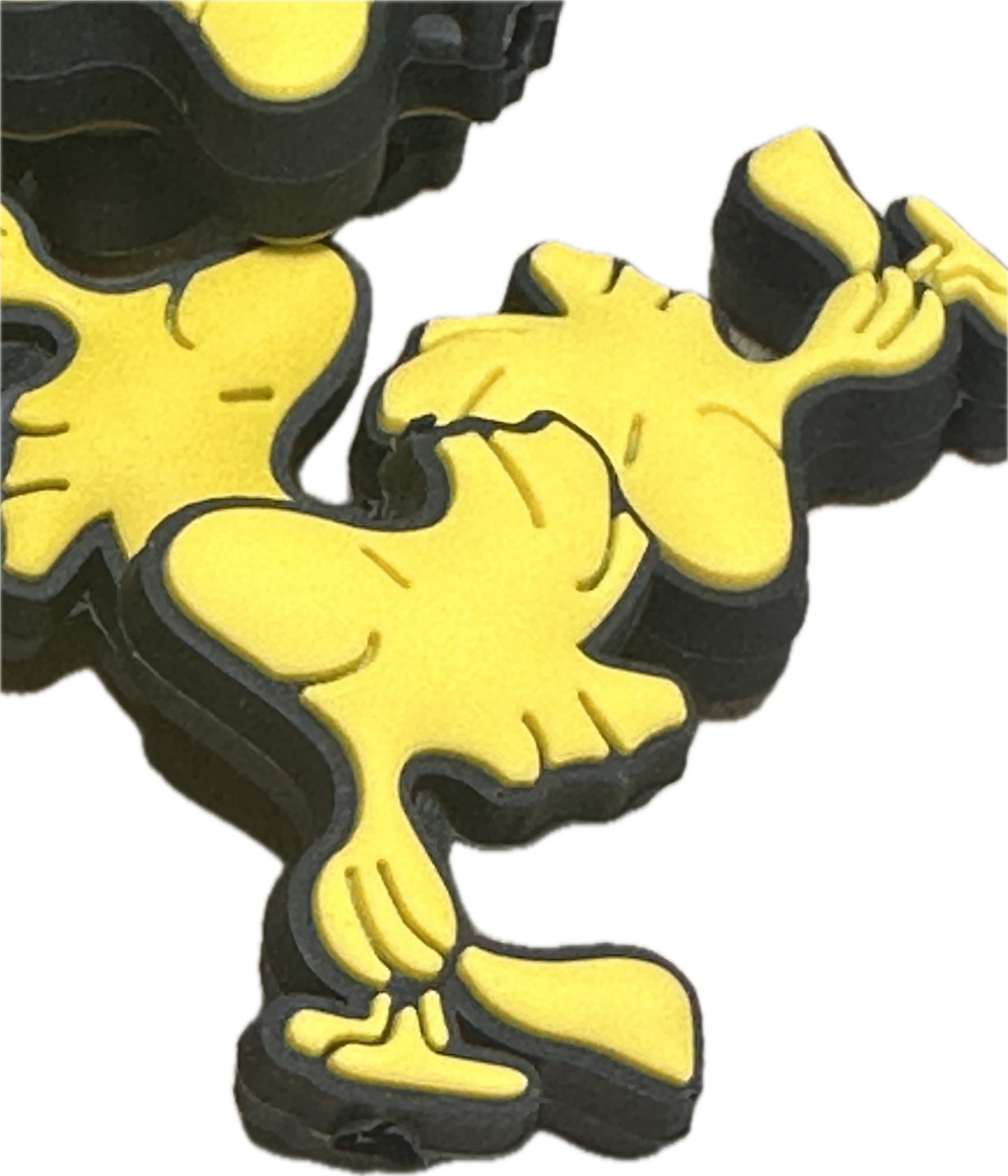 Yellow birdie focal bead/ silicone bead for pen beading/woodstock