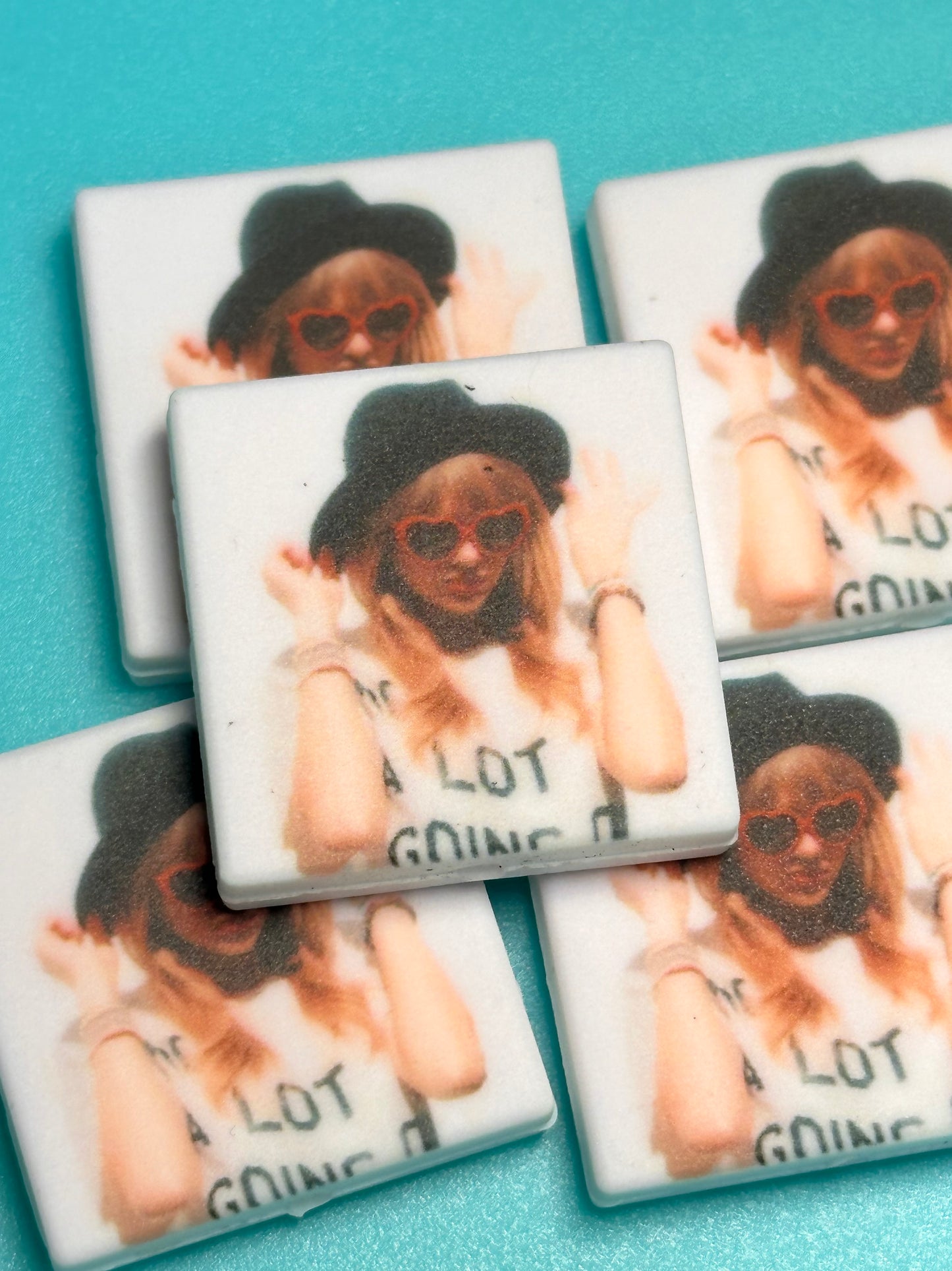 Alot going on/Taylor Swift focal bead/ eras tour/ Swiftie