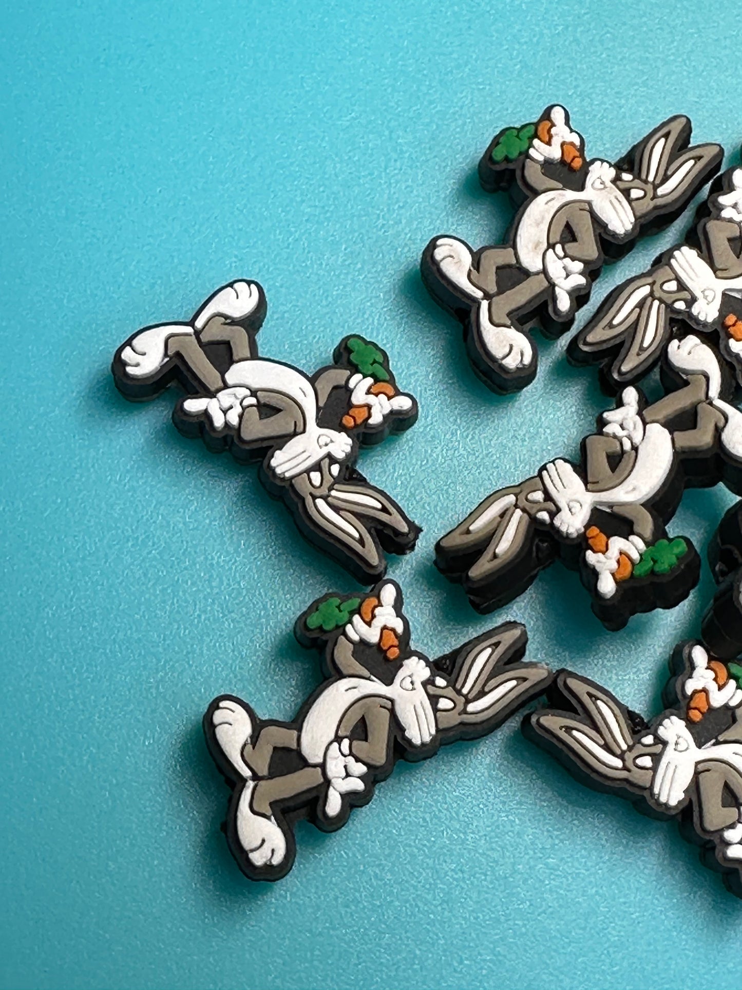 Character/ Focal Bead/ beadable pen/ Silicone bead/ keychain bead/bunny