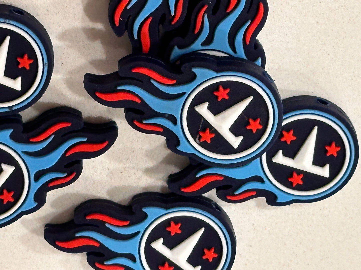 Tennessee Titans focal bead