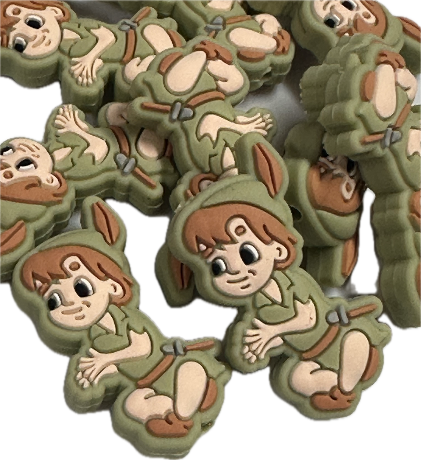 Character/ Focal Bead/ beadable pen/ Silicone bead/ keychain bead/PP