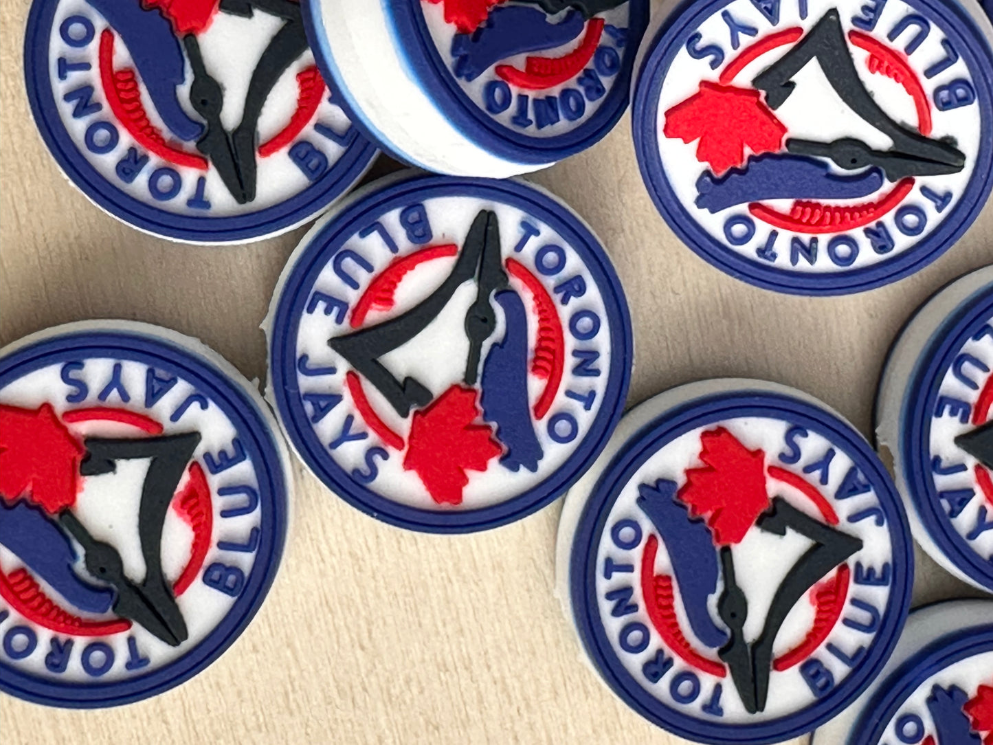 Toronto blue jays focal bead/ baseball