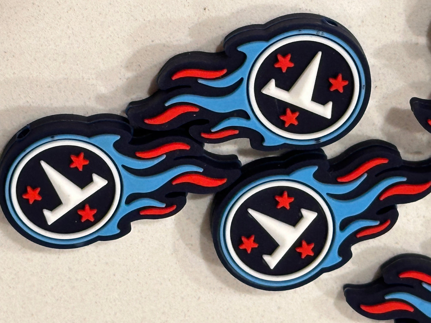 Tennessee Titans focal bead