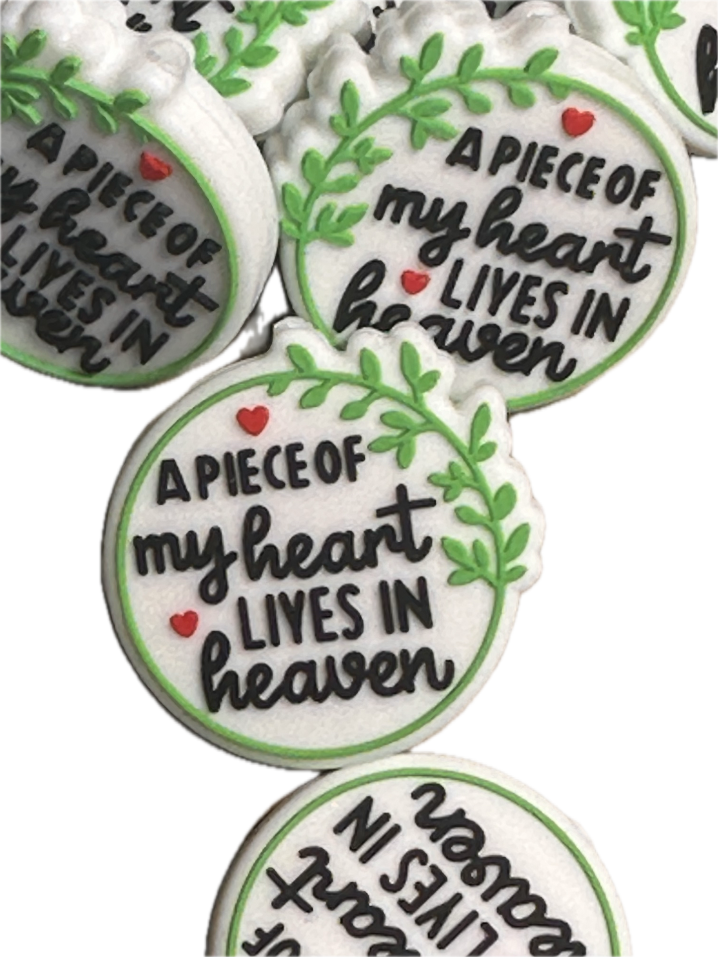 Remembrance/ Focal Bead/ beadable pen/ Silicone bead/ keychain bead/heaven