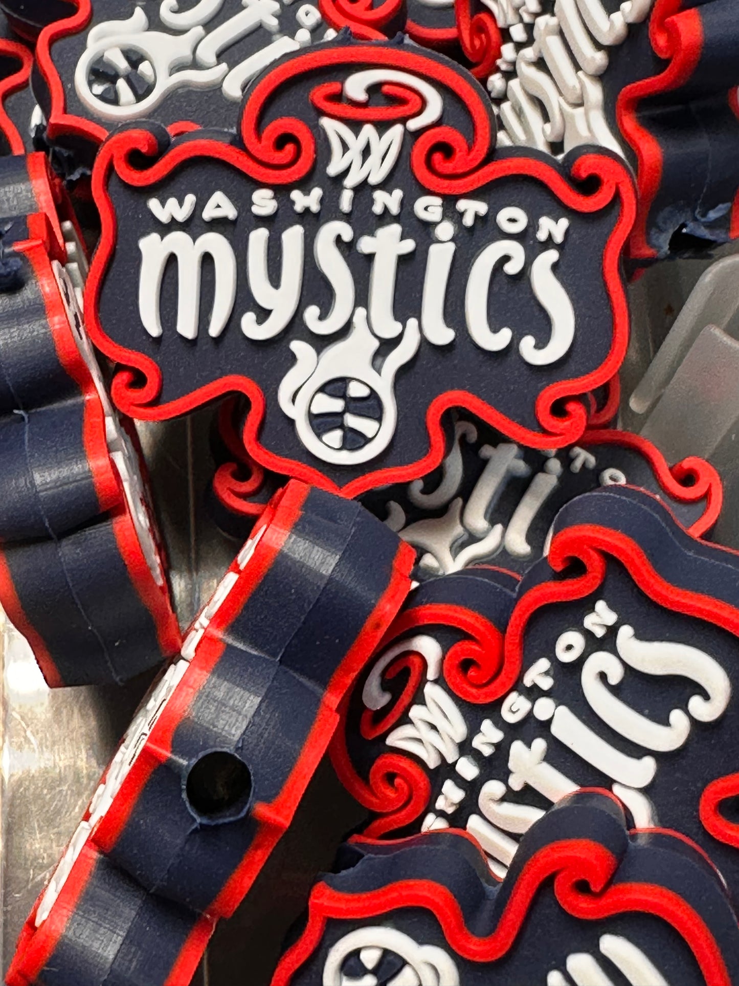 NEW Washington Mystics WNBA focal bead /womens national basketball team