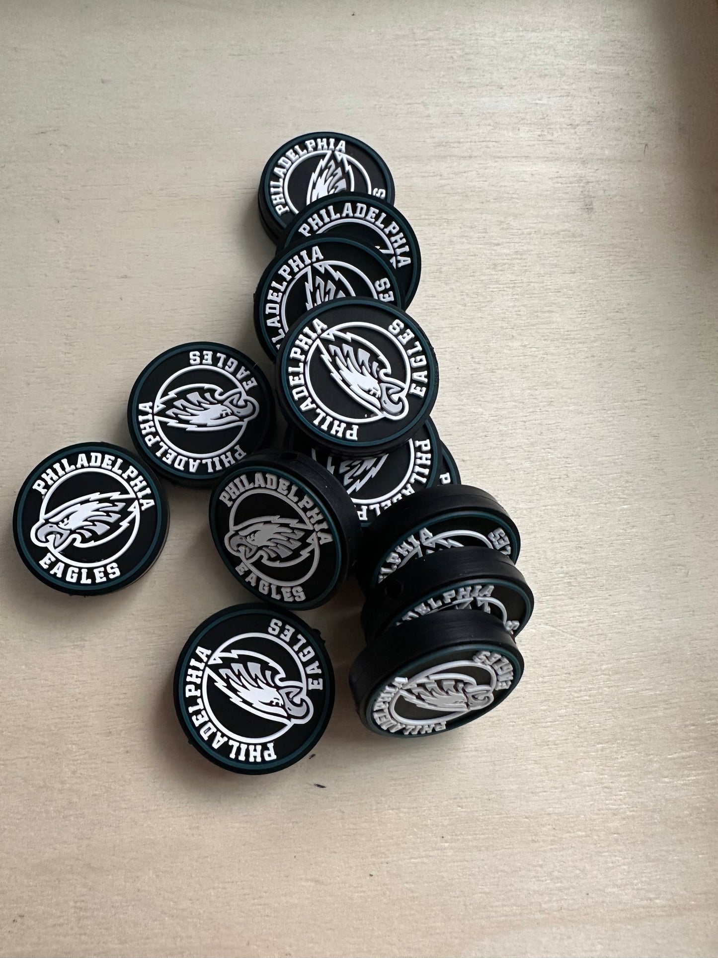 Eagles focal bead/ football