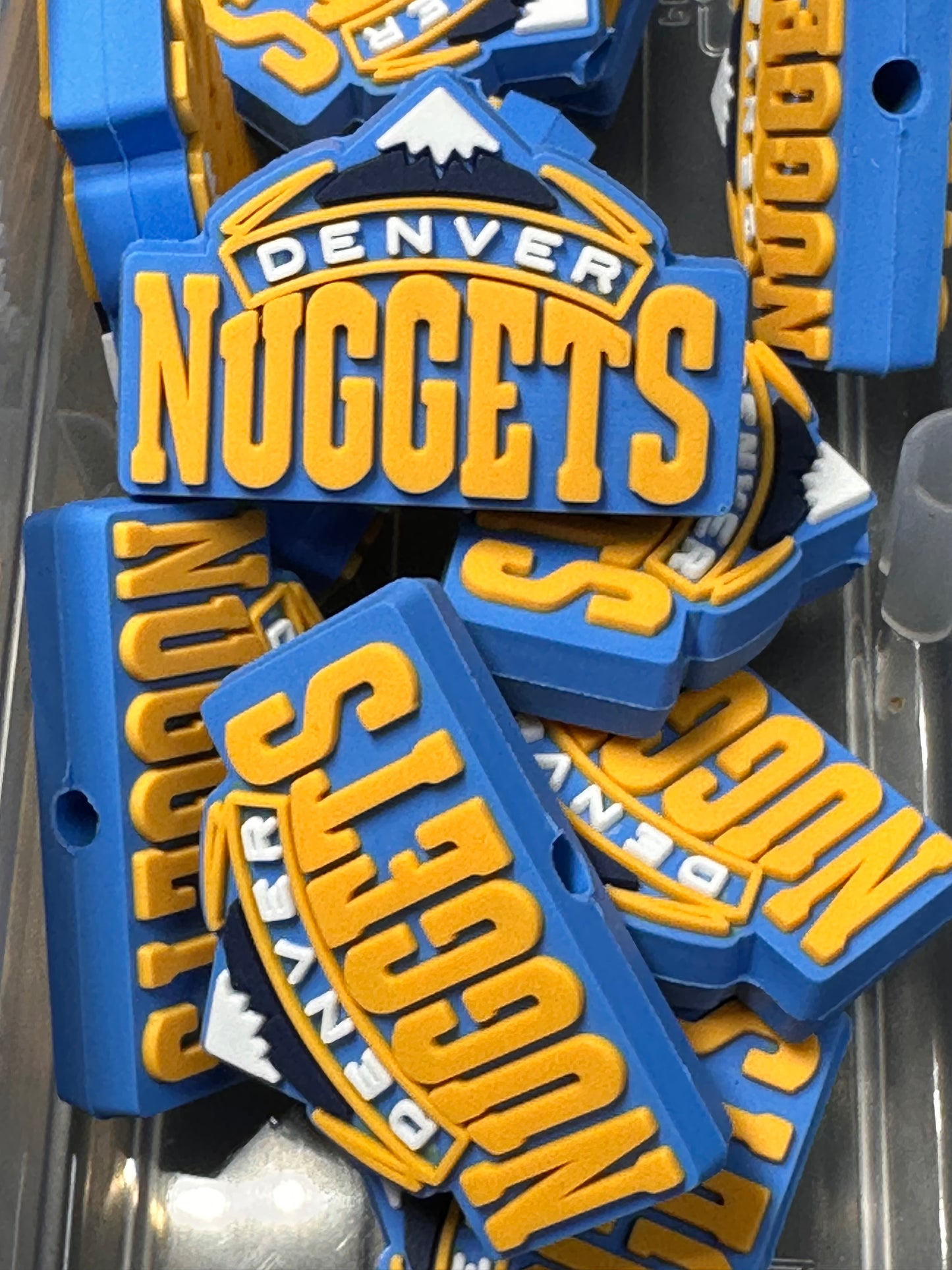 NEW Denver Nuggets team focal bead / basketball #2