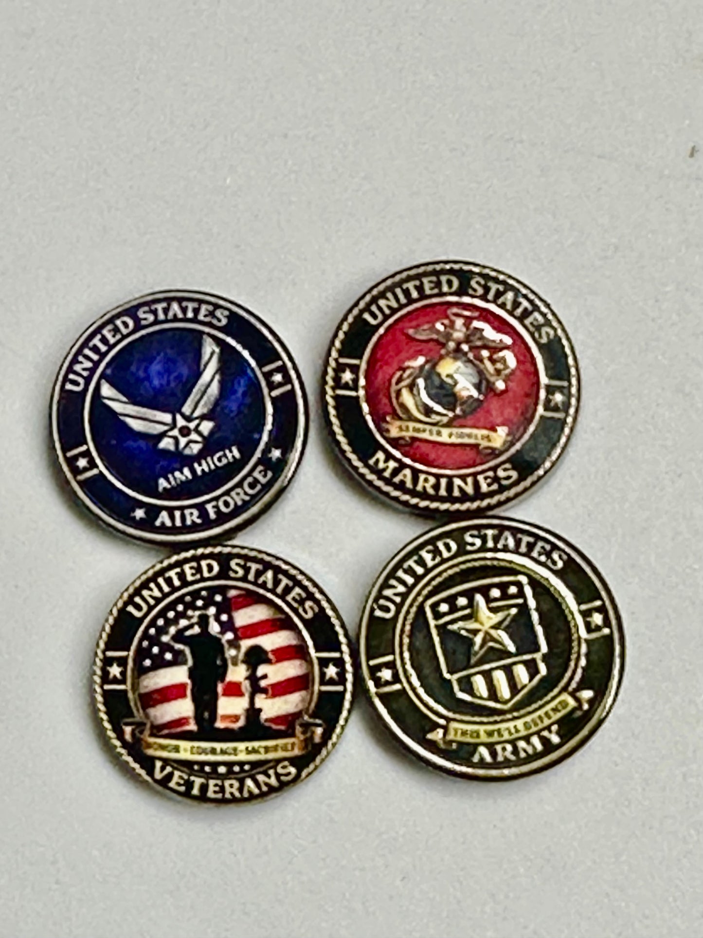 Navy Veteran acrylic focal bead- set of 2/ focal bead/ pen beading / keychain bead/ military/ patriotic / serving your country