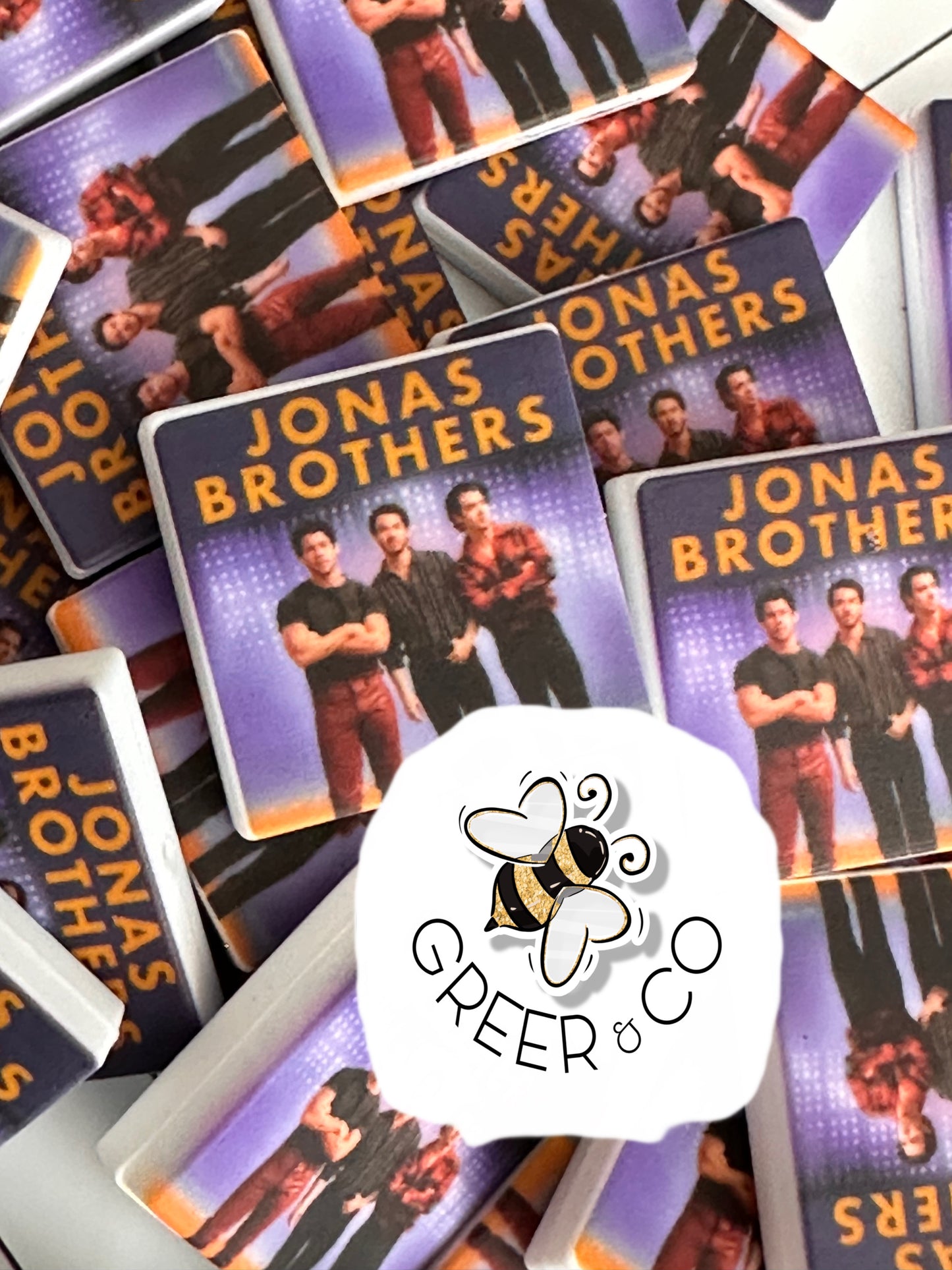 JOBRO Jonas Brothers focal bead