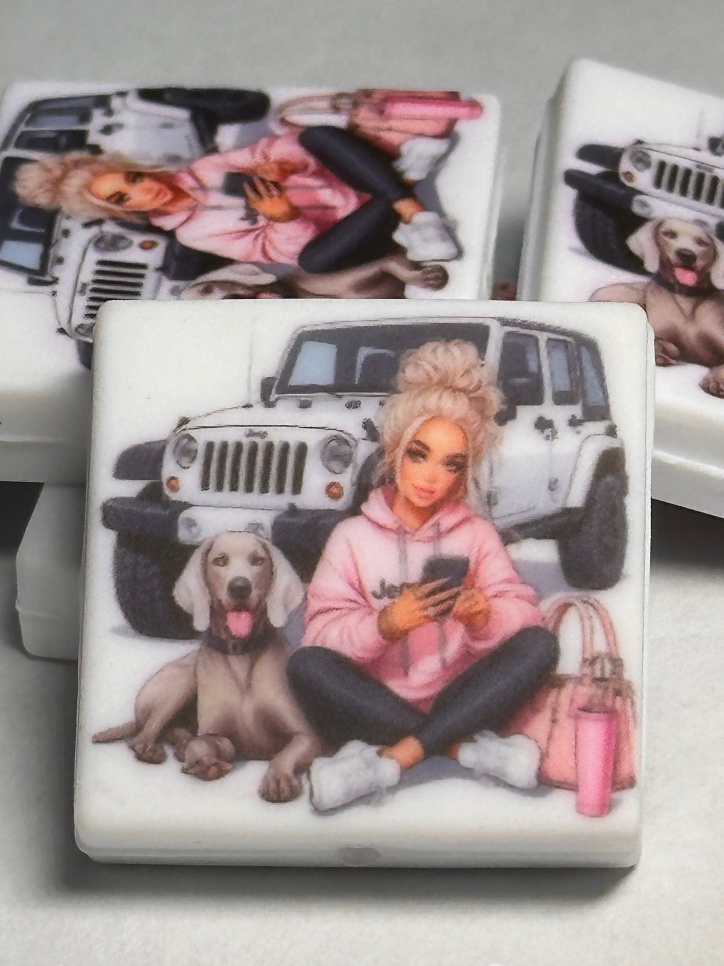Mommy/ mama Focal Bead/ for beadable pen/ Silicone bead/keychain bead/ Mothers Day/ Blessed mama/ fun mom/ four wheelin’ / mudding/ dog mom/ duck duck/ club/ top down