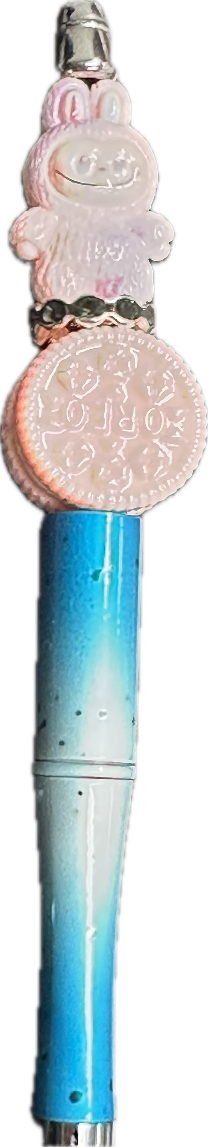 Labubu monster acrylic beads/ Five (5) beads included assorted colors/pen beading beads / keychain beads/ DIY/