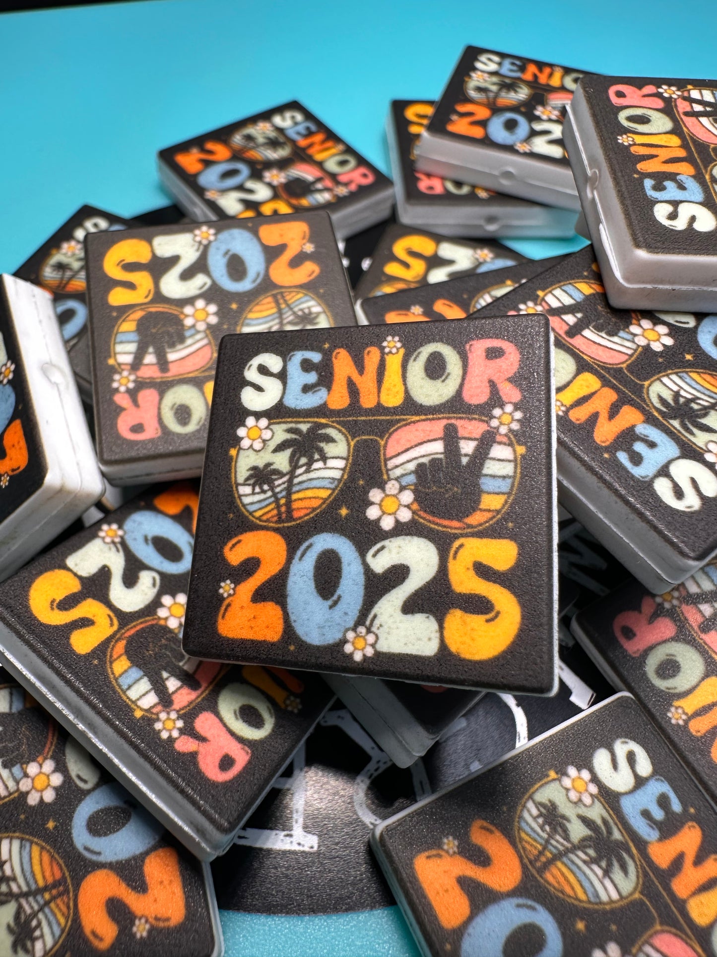 Senior class 2025/ Graduate / Focal Bead/ beadable pen/ Silicone bead/ keychain bead/ DIY/ senior/ graduation/ 2025 /#1