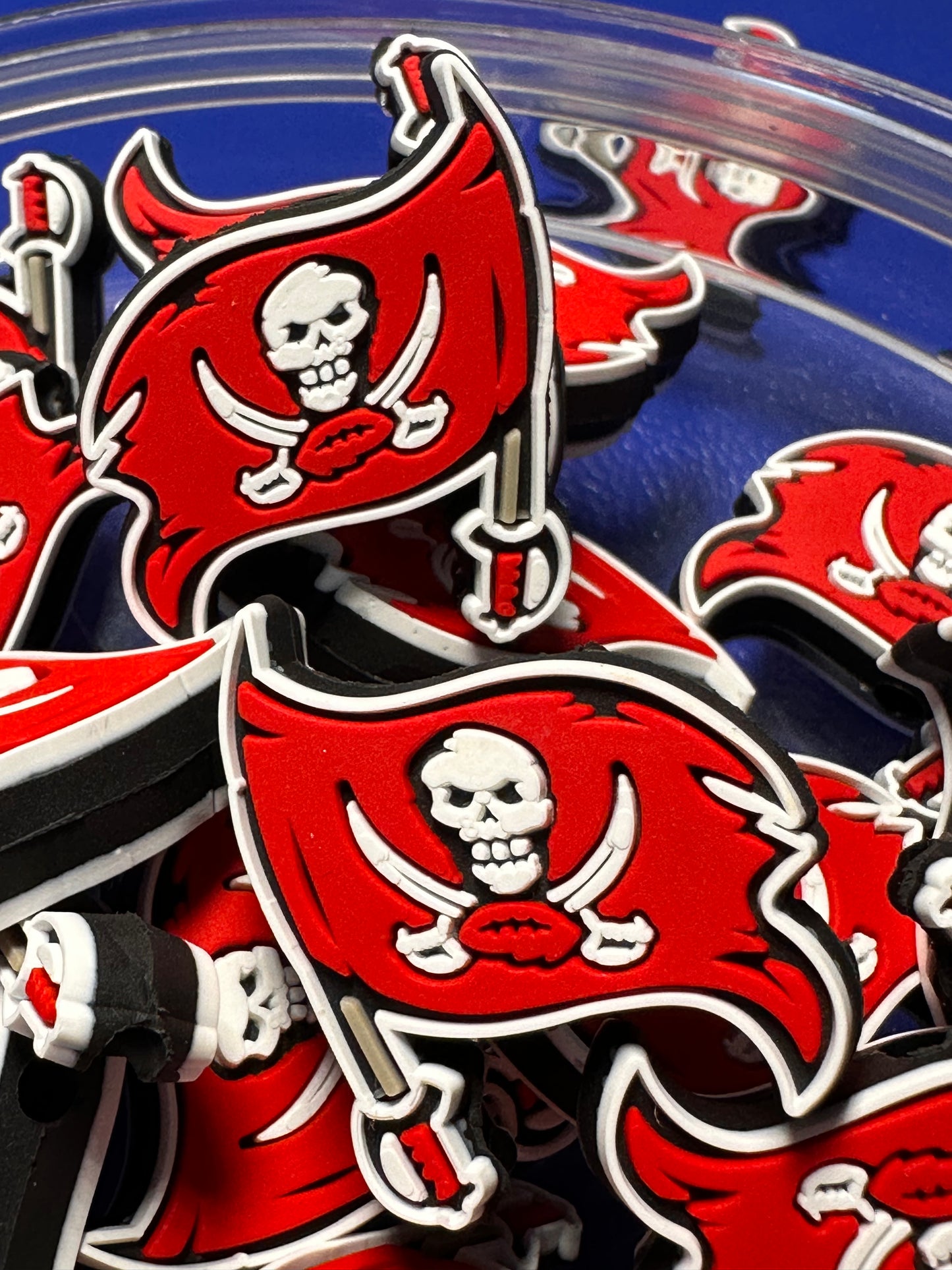 Tampa Bay Buccaneers focal beads