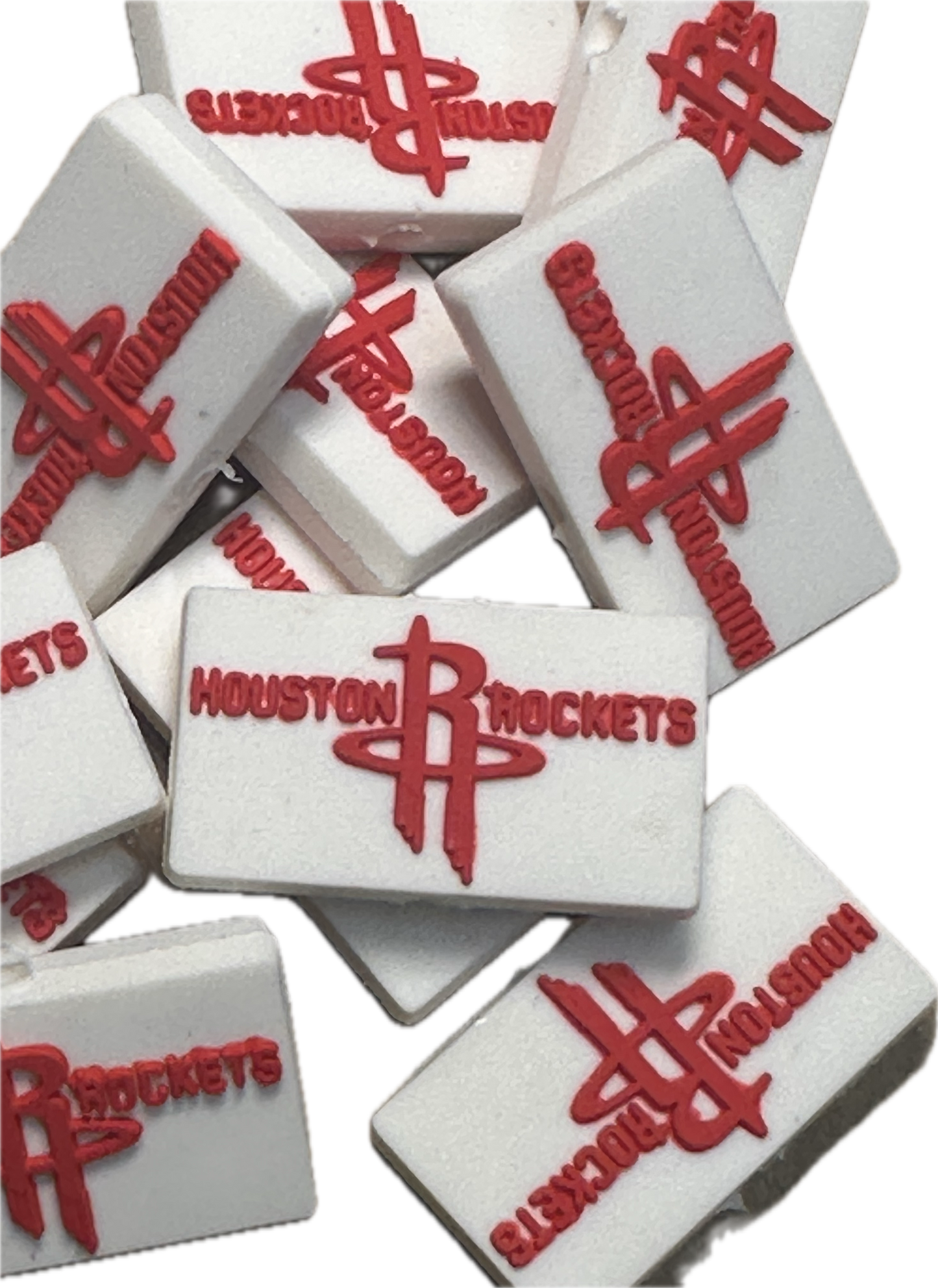 Houston Rockets team focal bead / basketball Silicone DIY