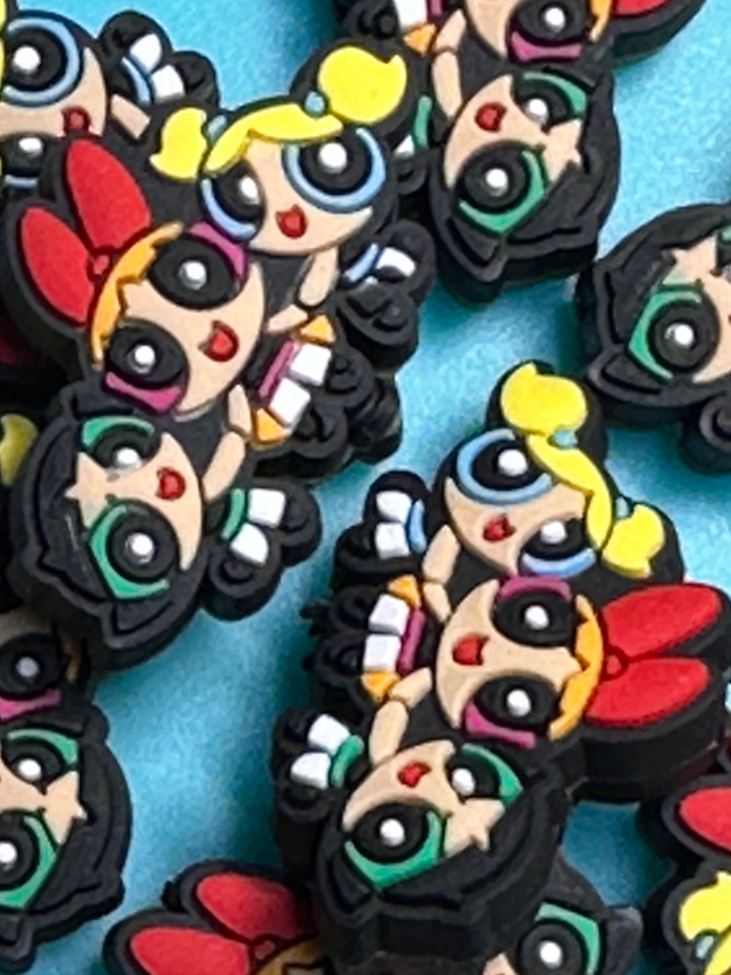 Girls Focal Bead / pen beading/ keychain bead/ DIY/