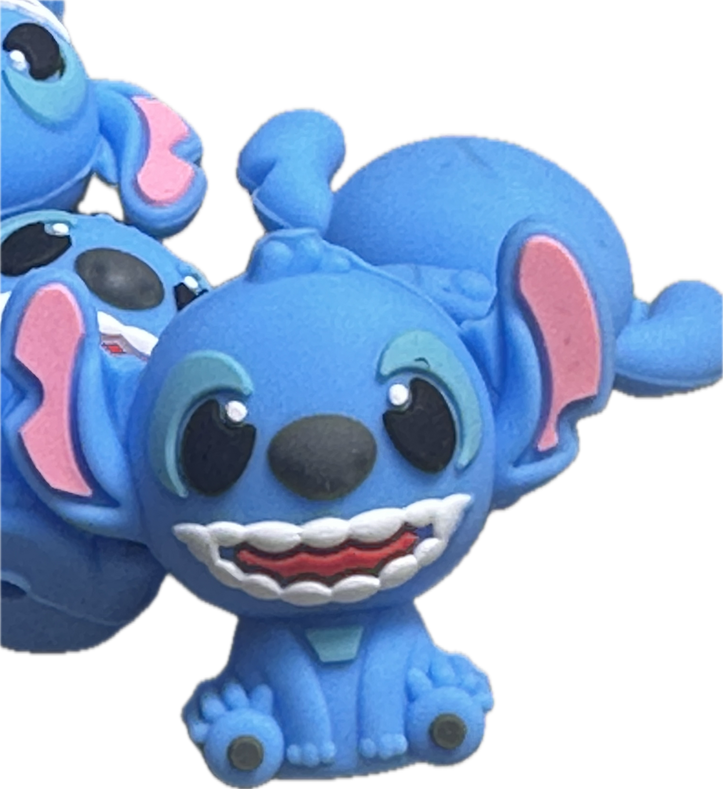 3D Blue guy Focal Bead #2