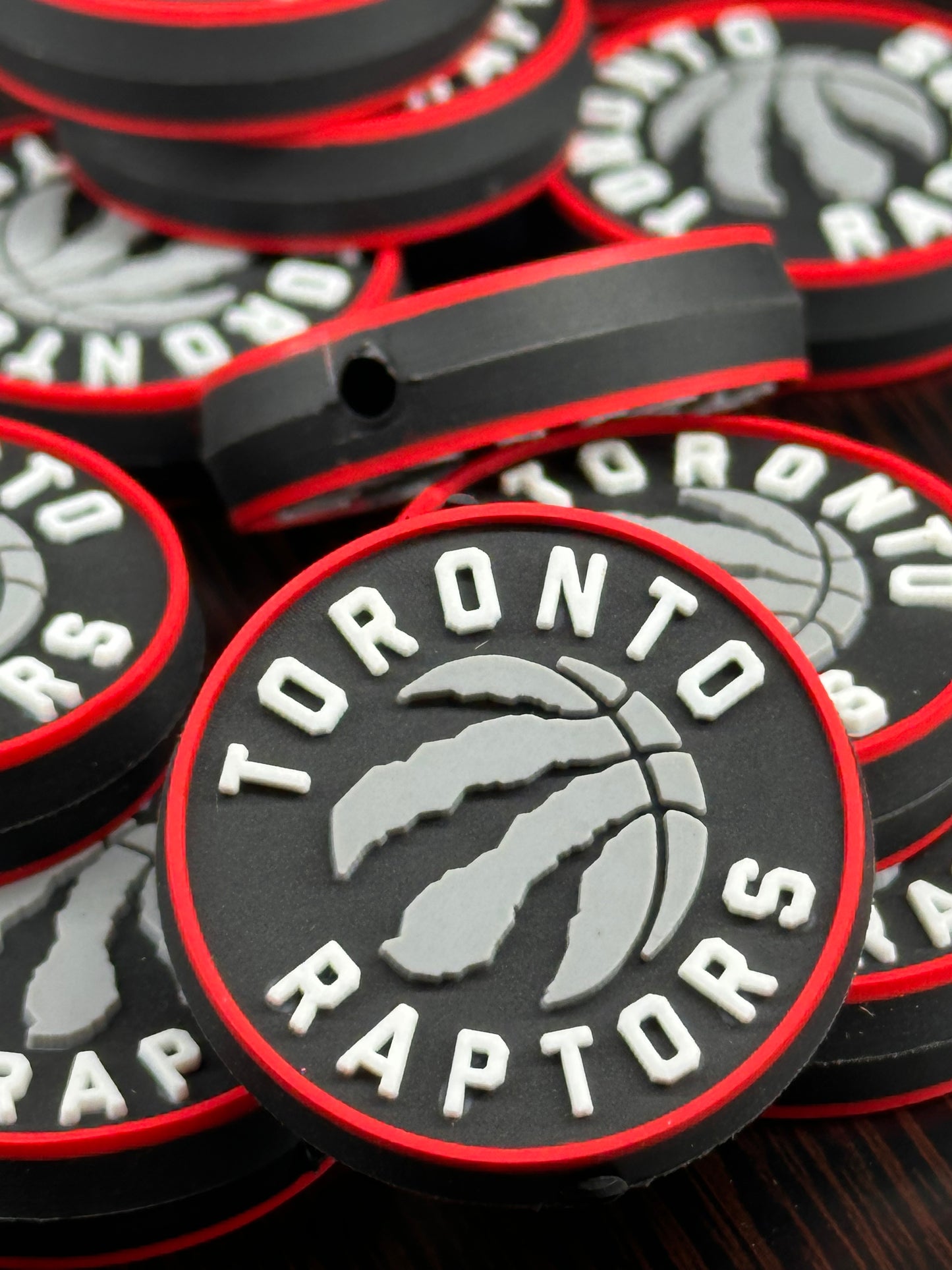 Toronto Raptors focal bead/ basketball