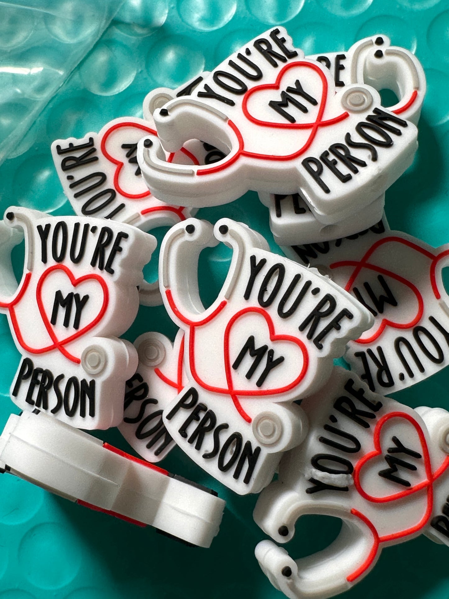 You’re my person Focal Bead/silicone bead