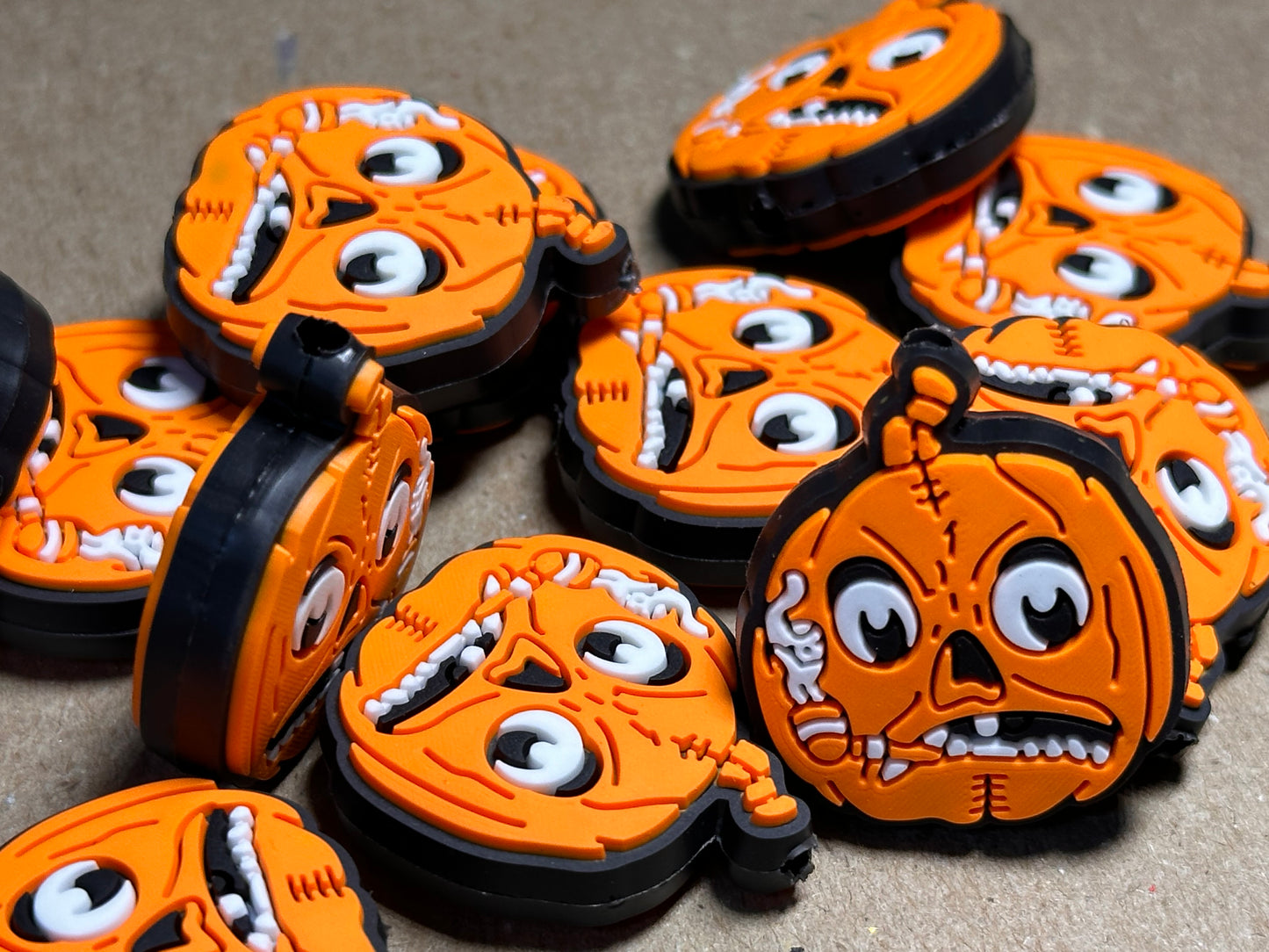 Pumpkin Focal Bead