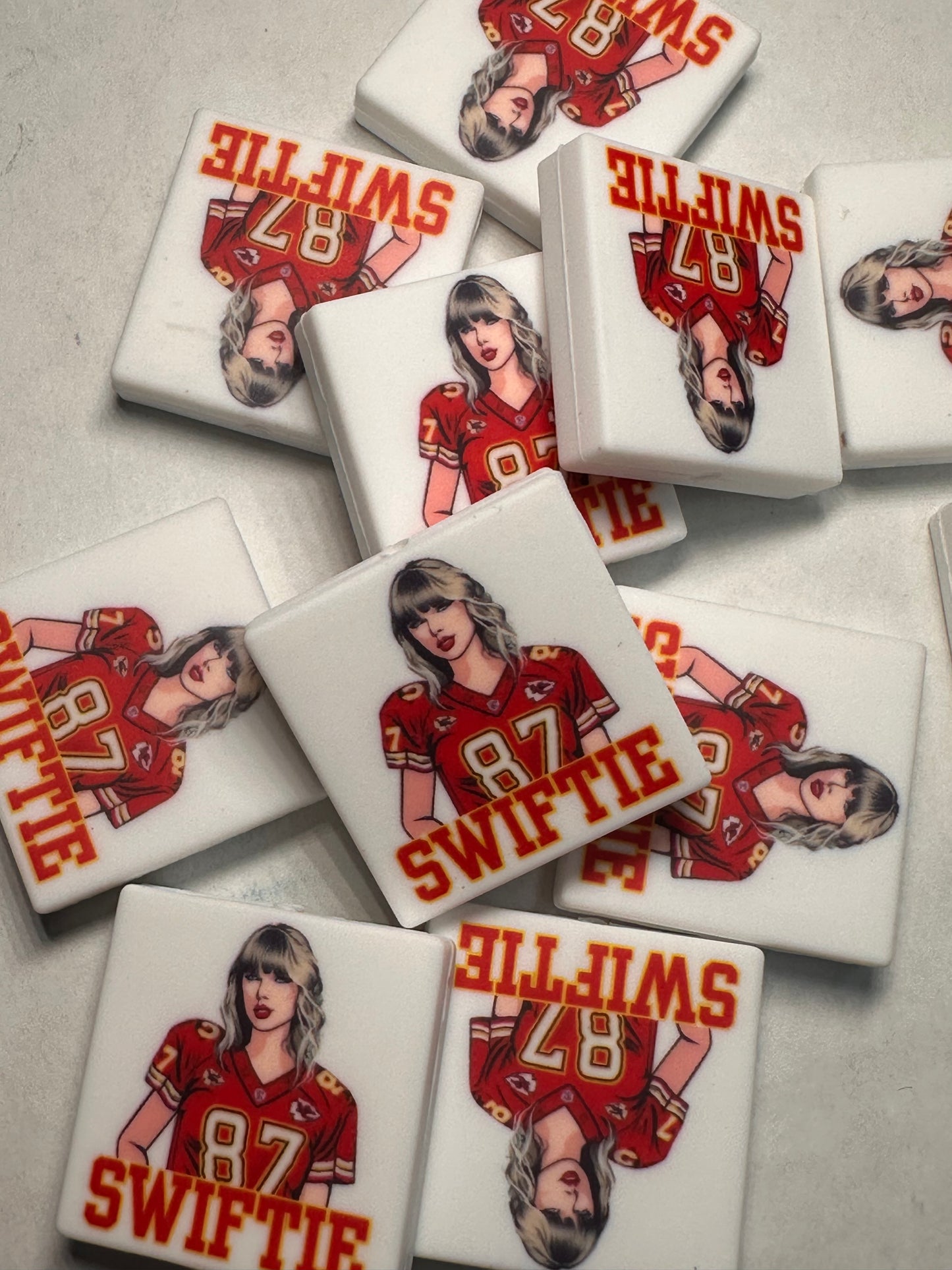 Taylor Swift focal bead/ eras tour/ Swiftie/ 87 football jersey