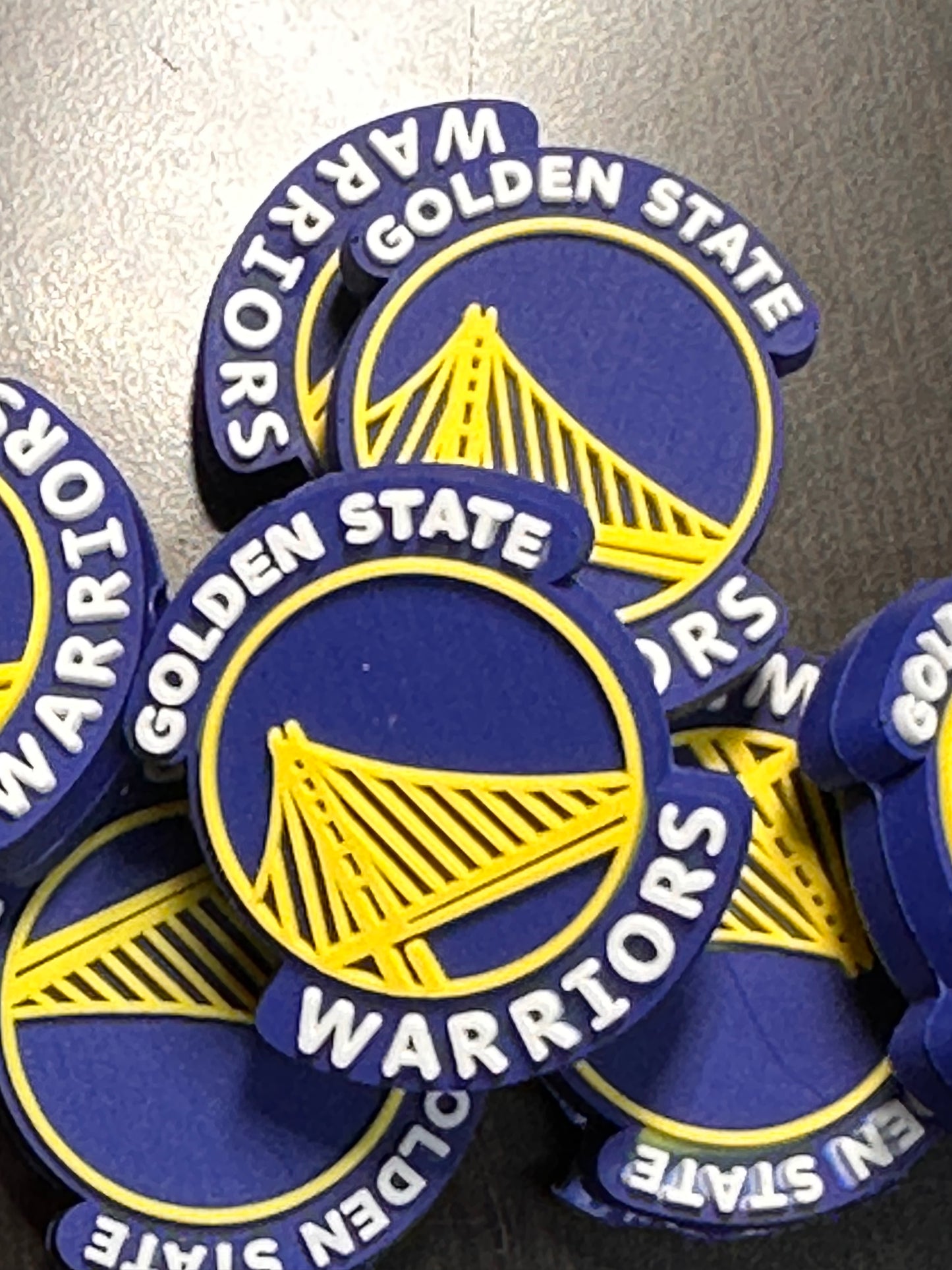 Golden State Warriors focal bead / basketball #1