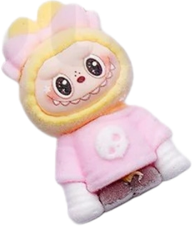 Labubu pen toppers/ twists to top of pen/ hole half thru/ pen beading/ elf / mischievous monster / pop/fuzzy/