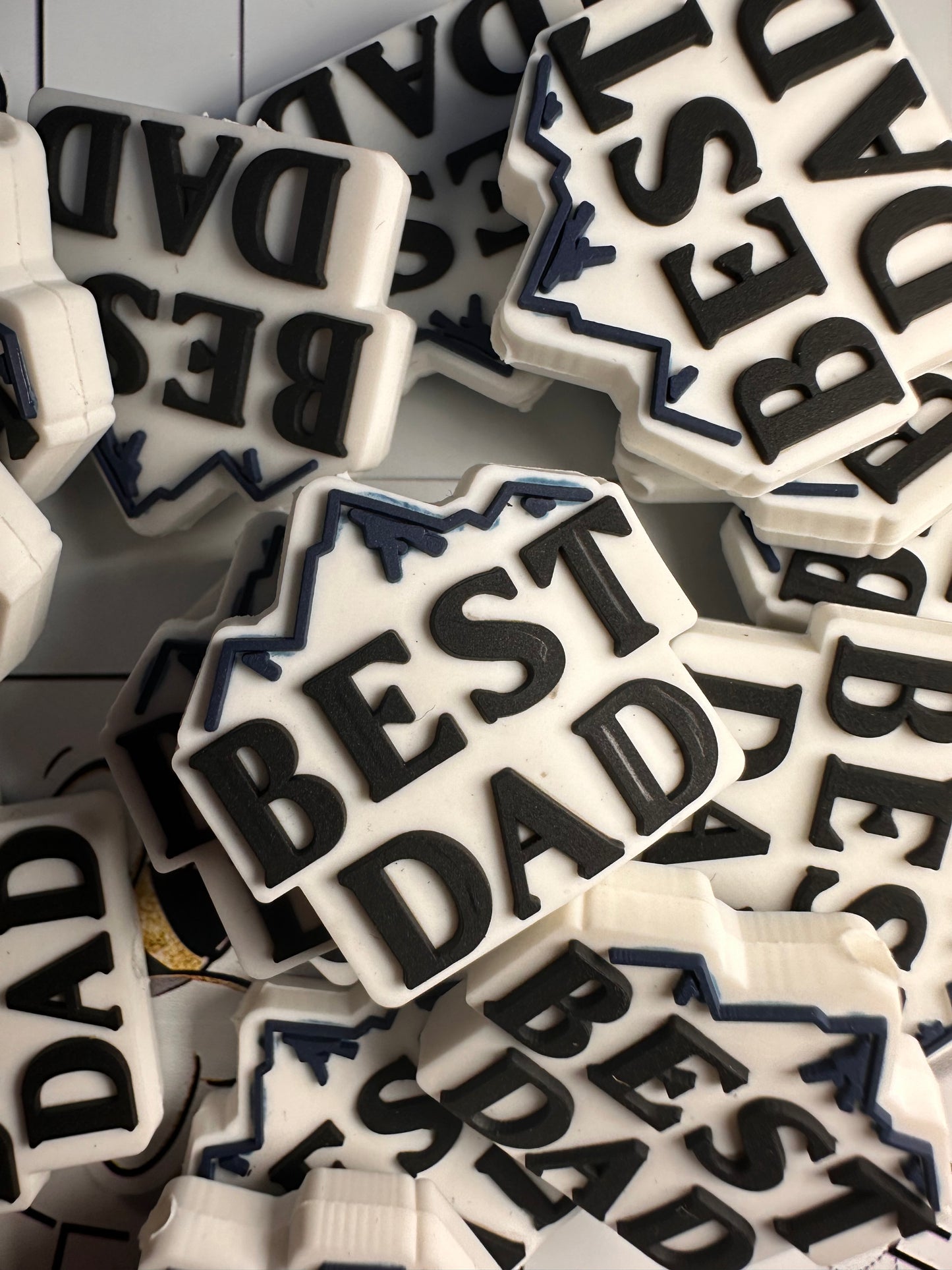 Best Dad Focal Bead/ Fathers Day Focal Bead