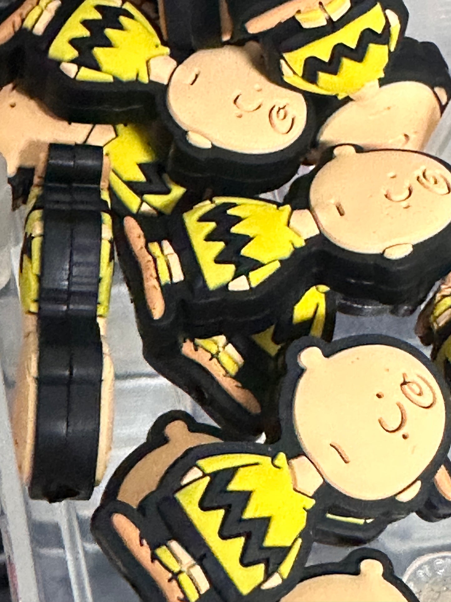 Charlie Focal Bead / silicone bead/ style 2
