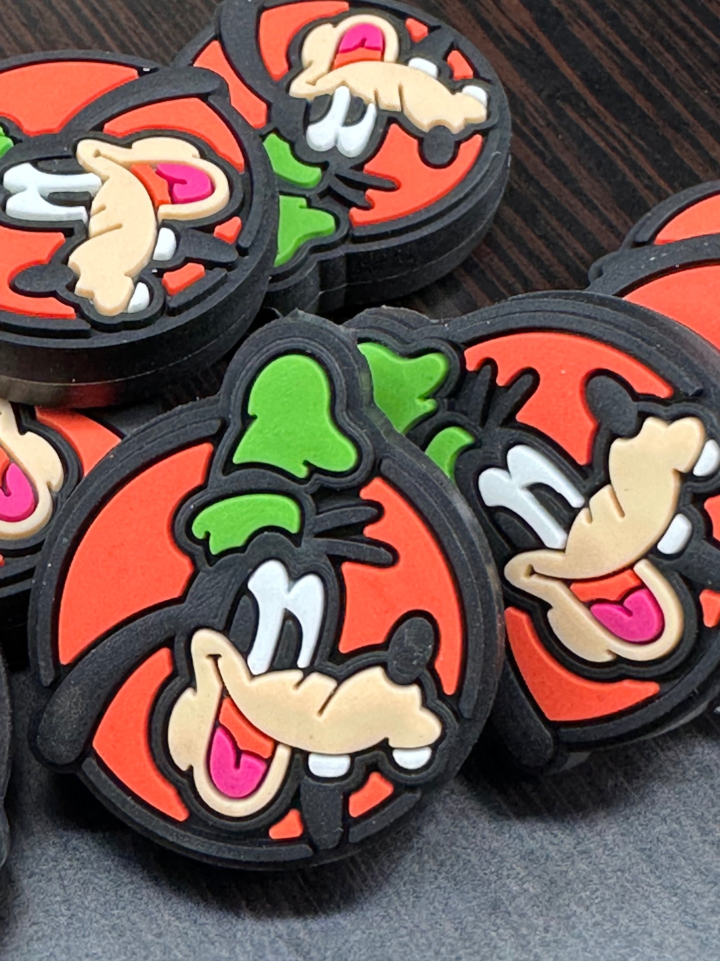 Favorite Focal Bead / silicone bead/silly dog