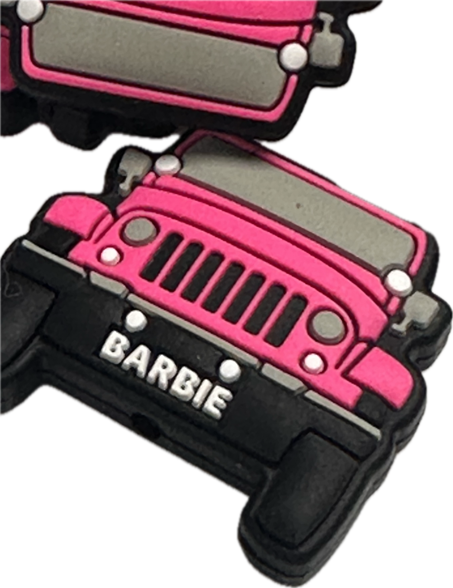 Pink Off road truck Focal Bead/ convertible car
