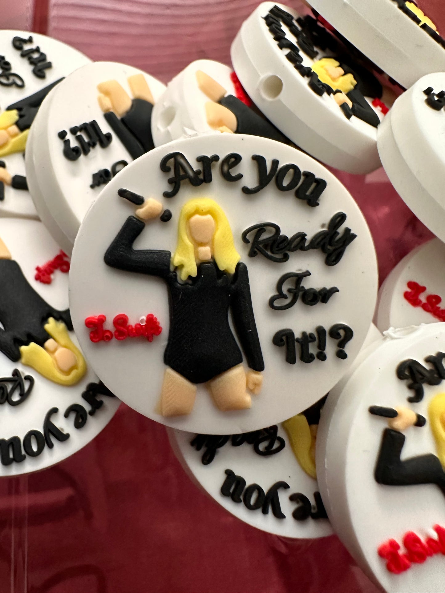 Taylor Swift focal bead Are You Ready For It?