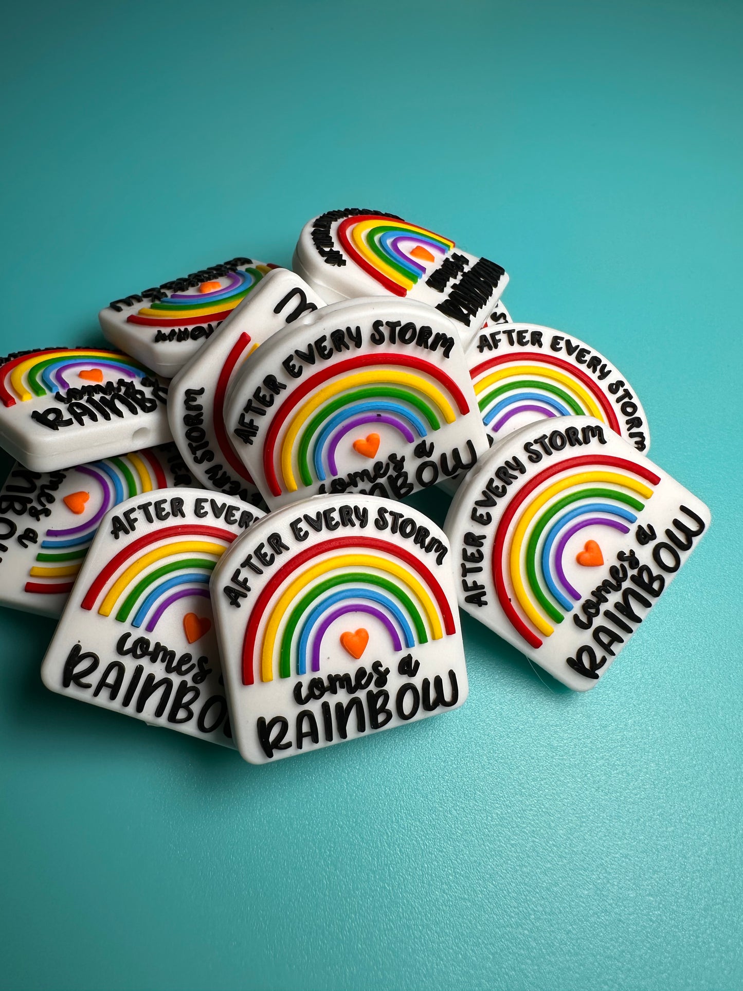 Rainbow Focal Bead/