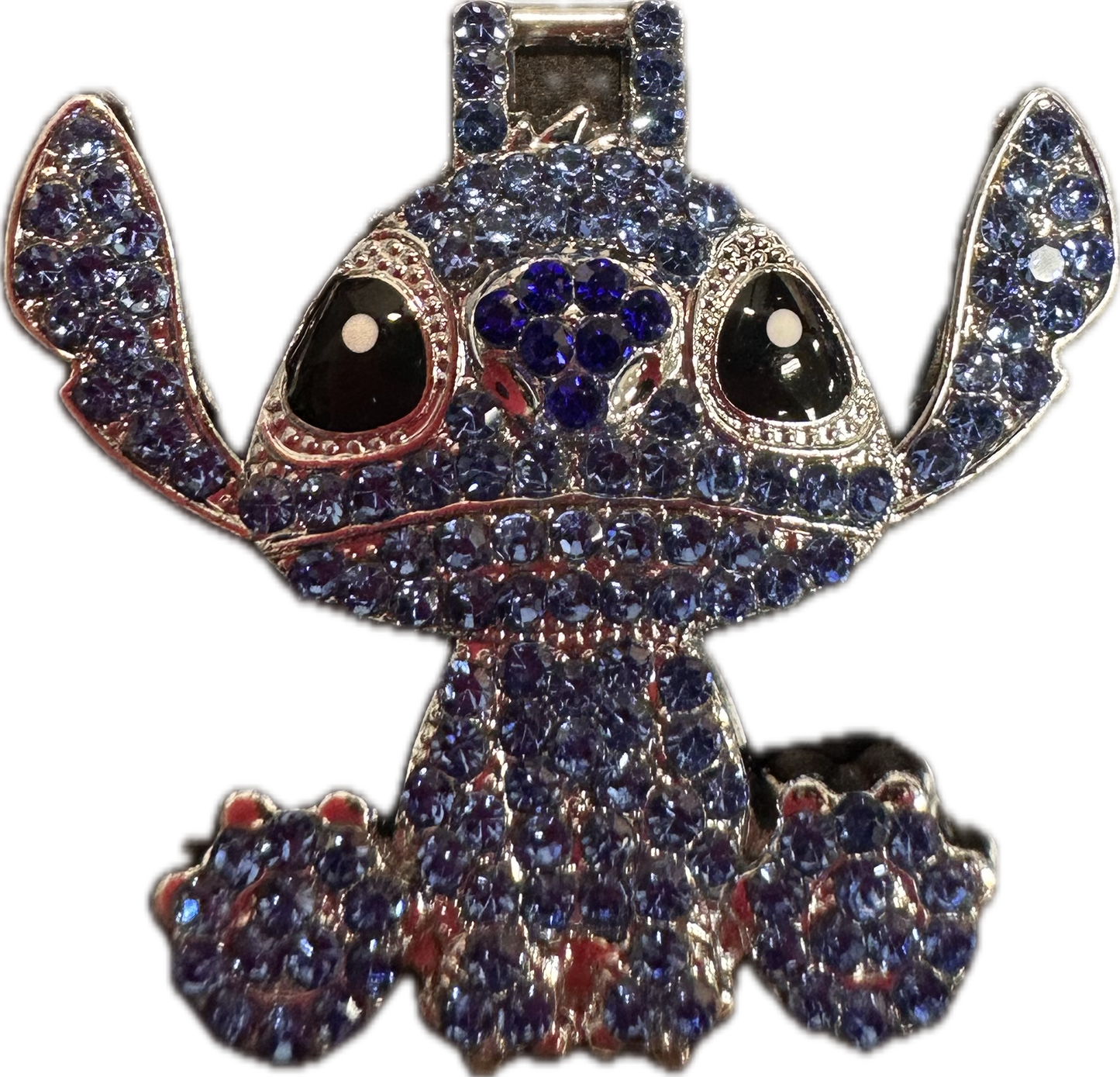 Large Blue guy Stit Enamel rhinestone metal charms/ DIY charm bracelet/ DIY necklace/ stit1/ earrings
