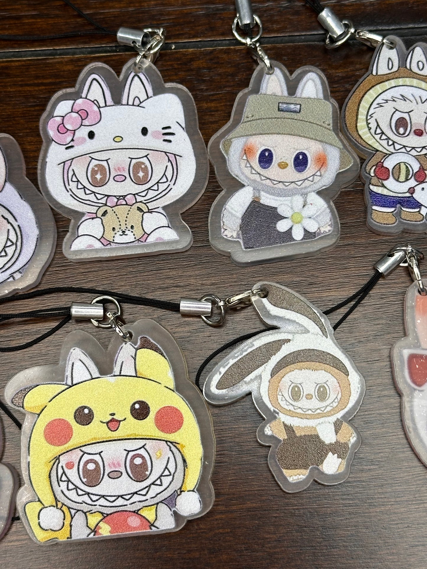 Labubu phone charms/ Monster bag charm/ phone decor