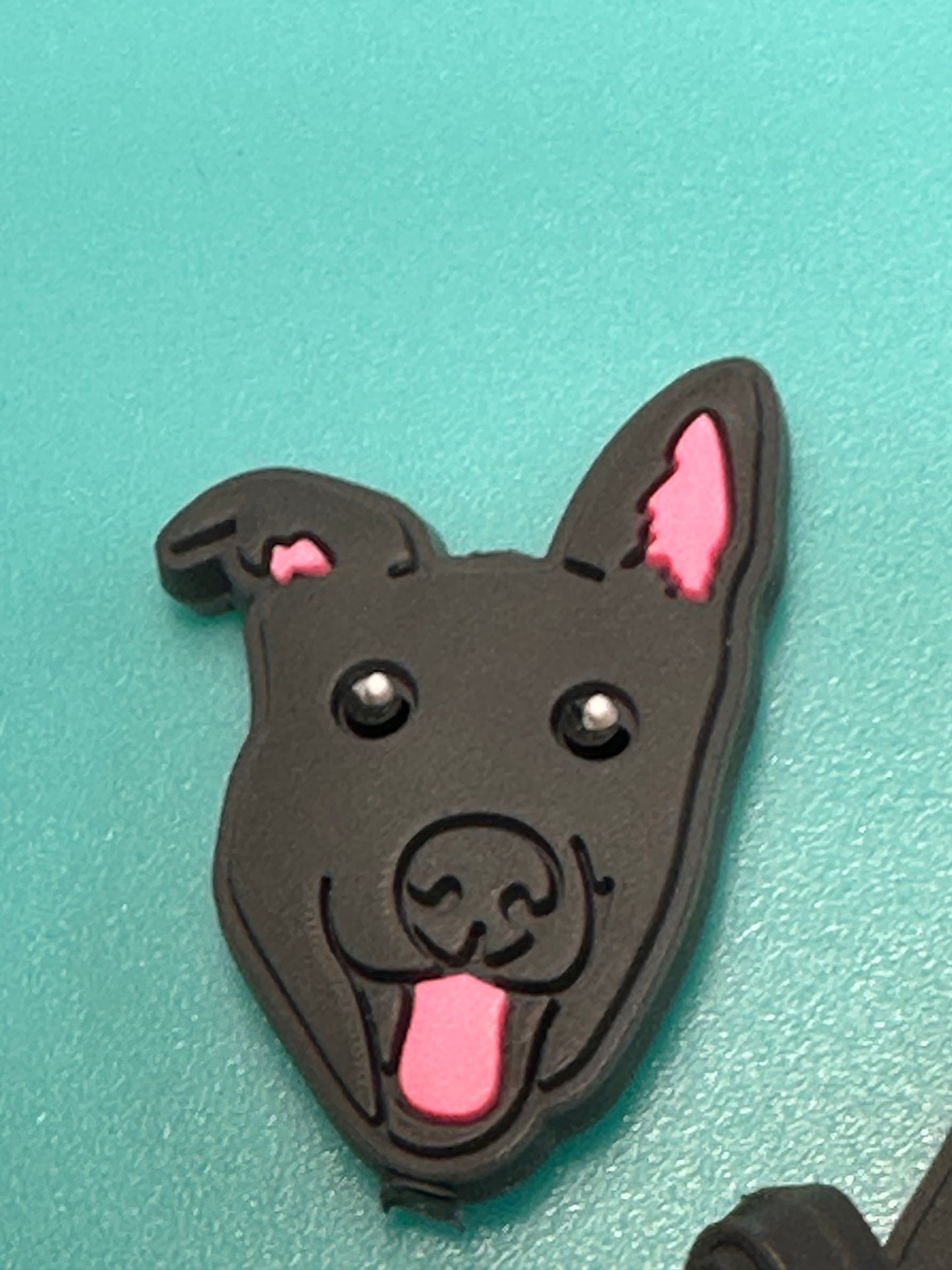 Dog/ Focal Bead/ beadable pen/ Silicone bead/ keychain bead/ puppy/ pit/ Labrador