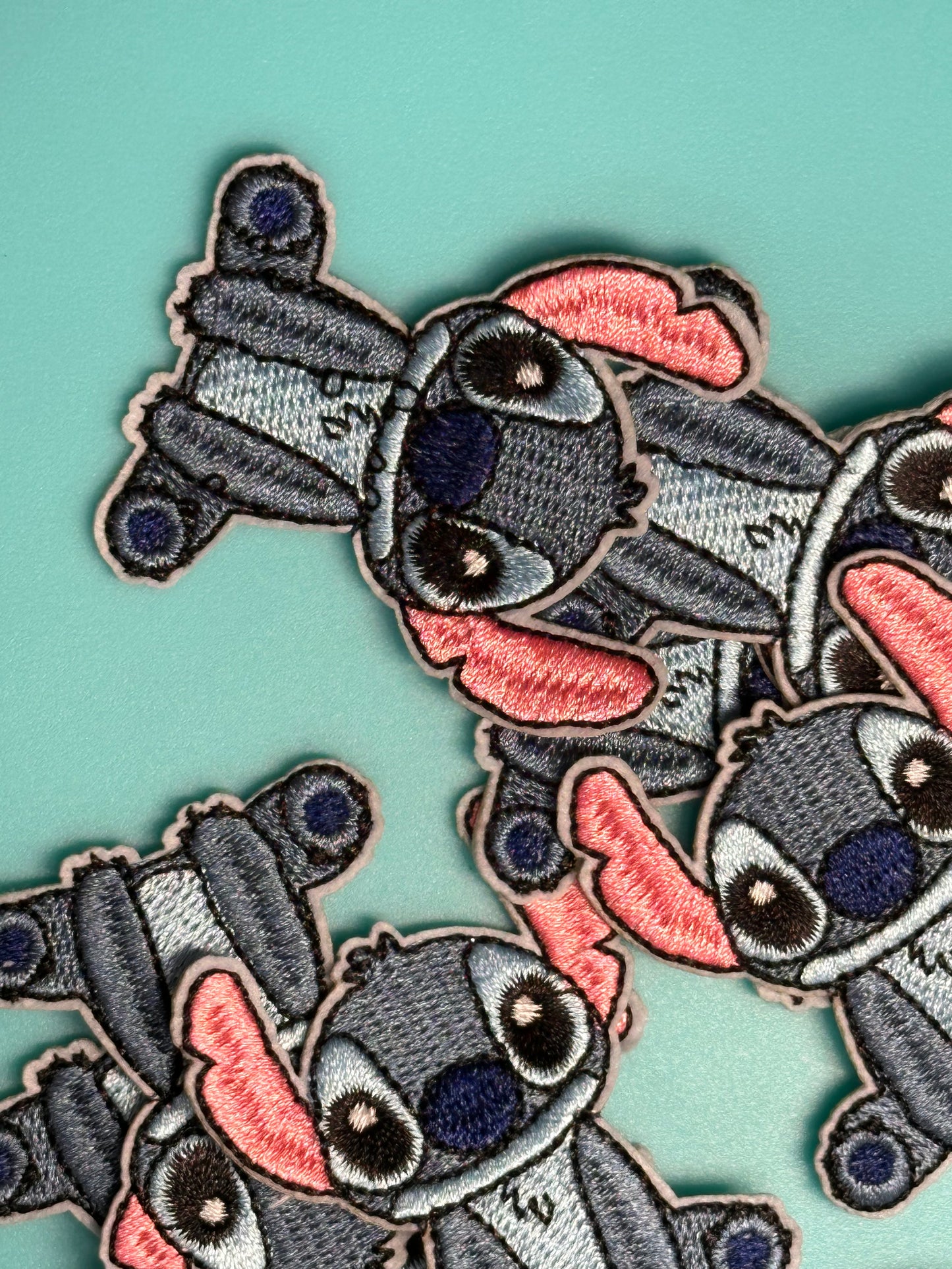 EVERYONES FAVORITE BLUE GUY IRON ON SMALL PATCH/ APPROX. 2" x 2.5"