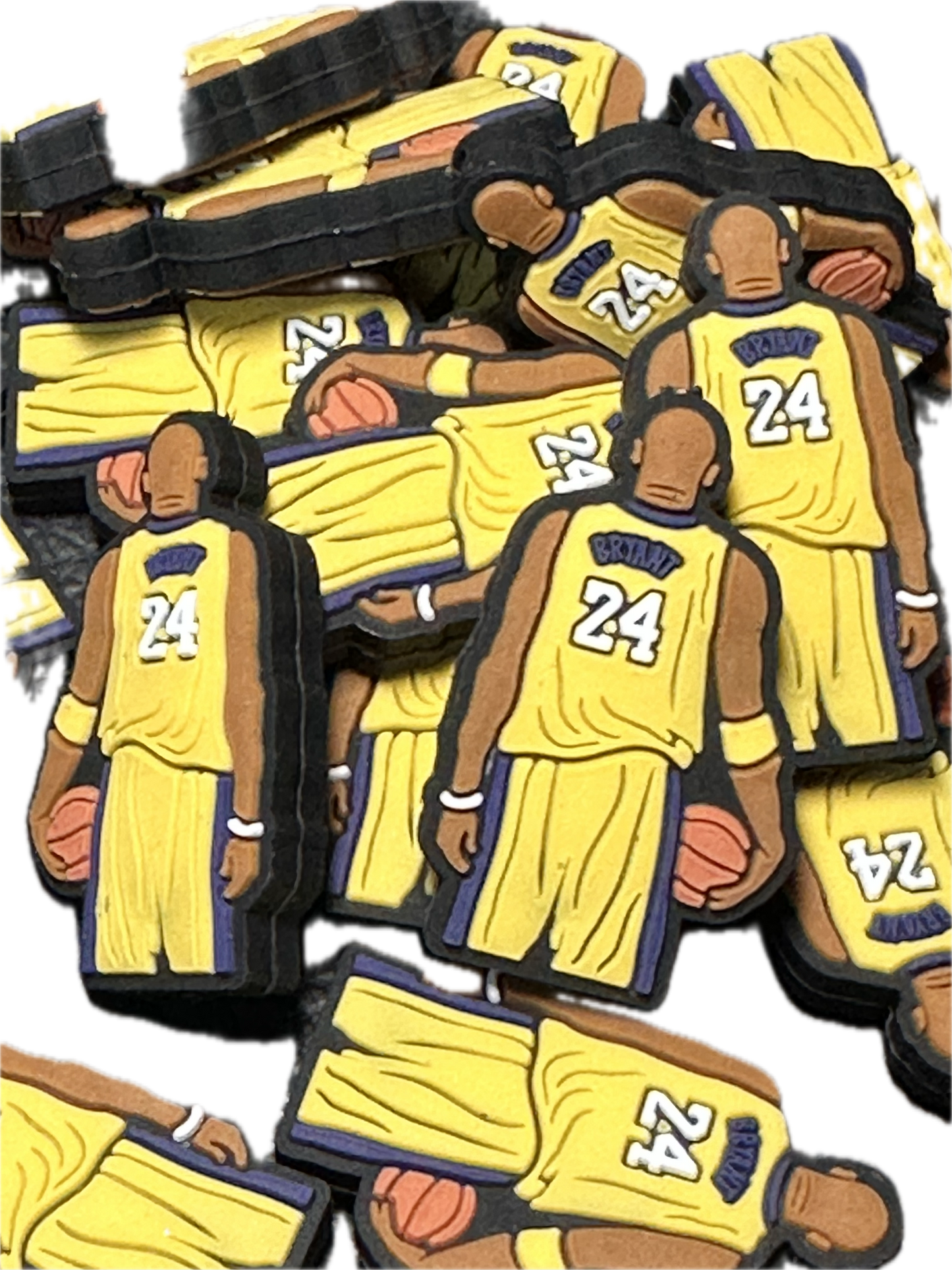 Kobe Bryant 24 focal bead