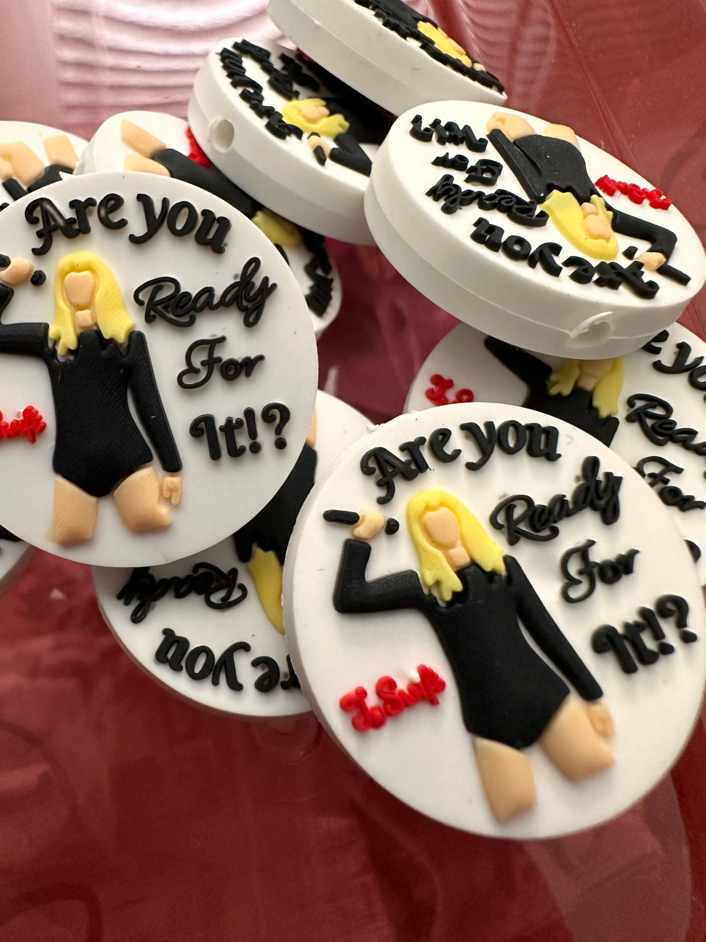 Taylor Swift focal bead Are You Ready For It?
