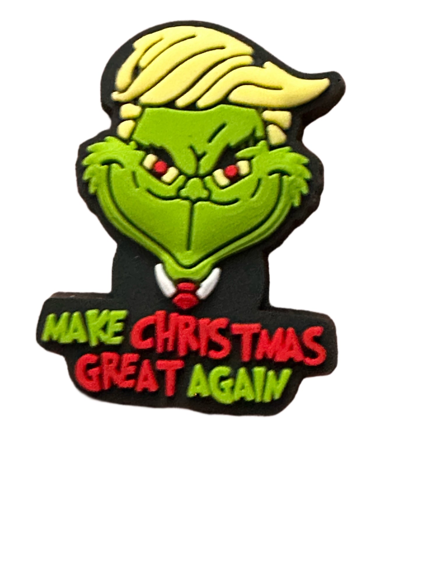 Christmas President Donald Trump Focal Bead/ 2 designs to choose from