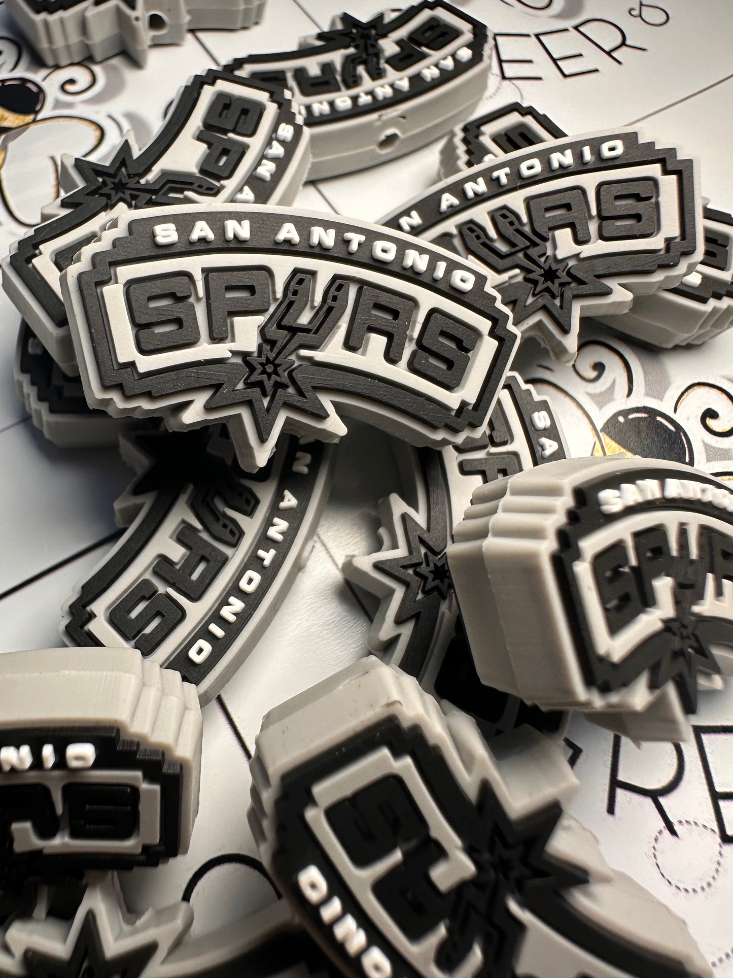 San Antonio Spurs focal bead