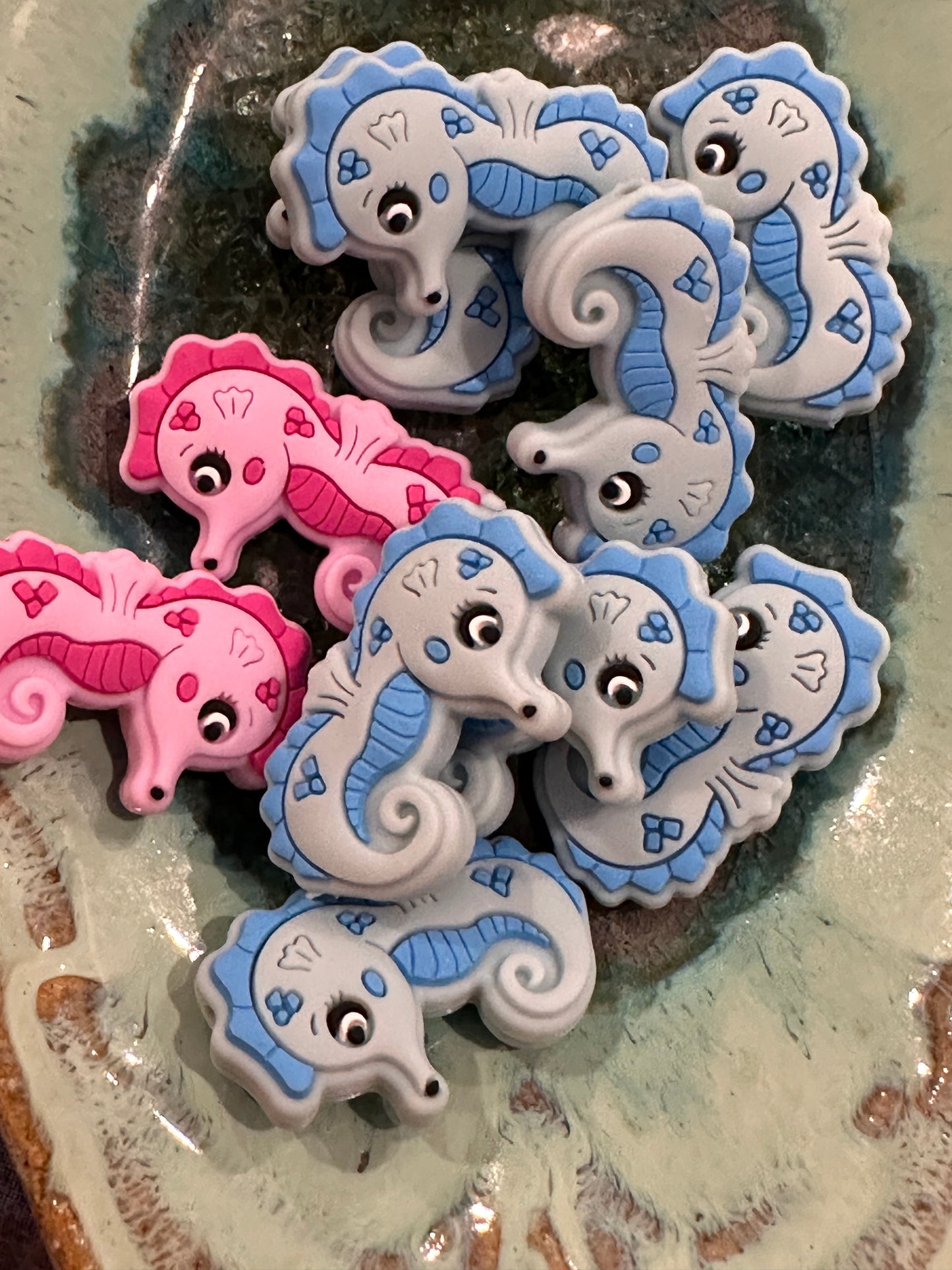 Sea horse focal bead / beach/ summer/ sea