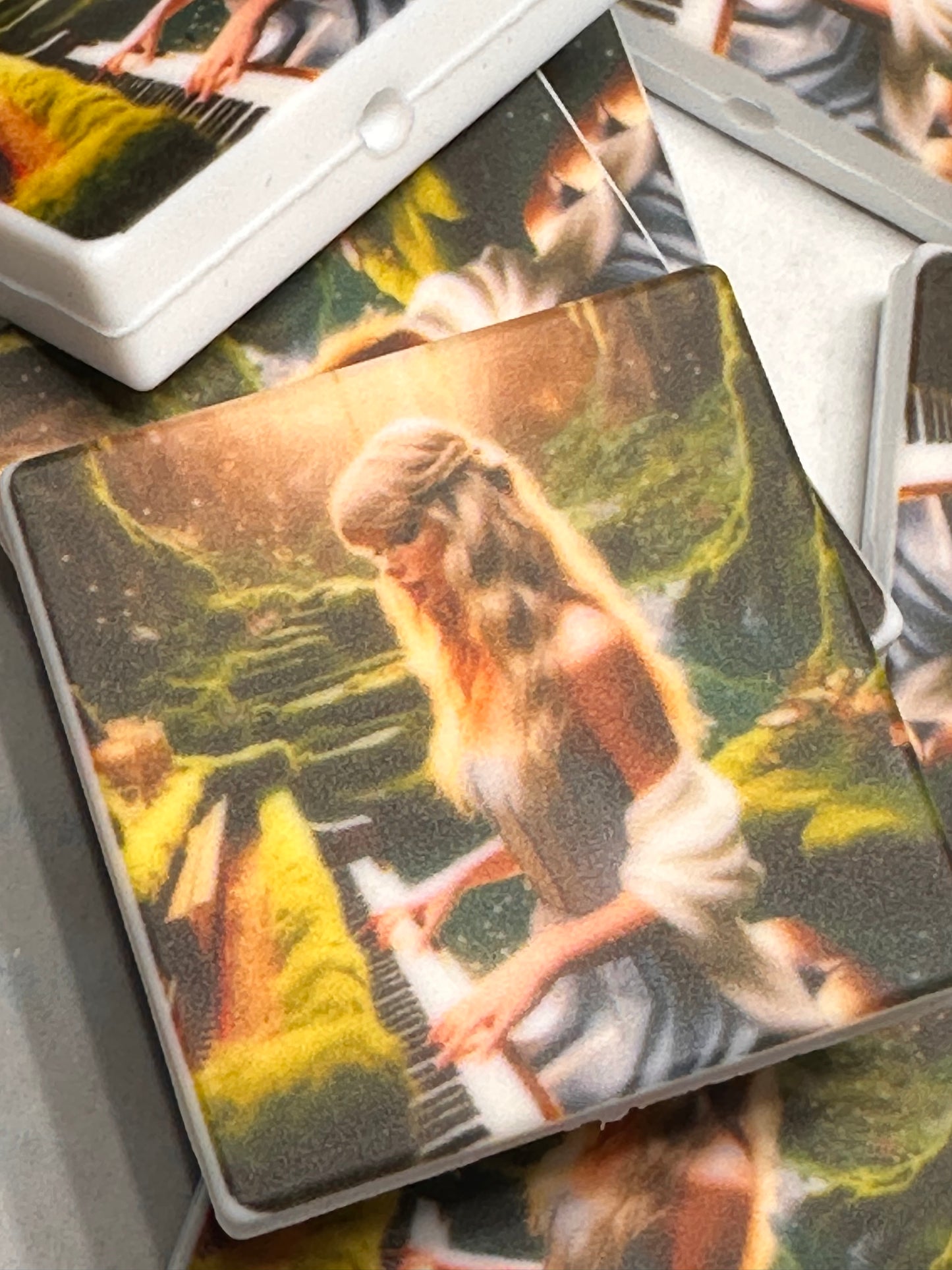 Taylor Swift focal bead/ eras tour/ Swiftie/ moss piano
