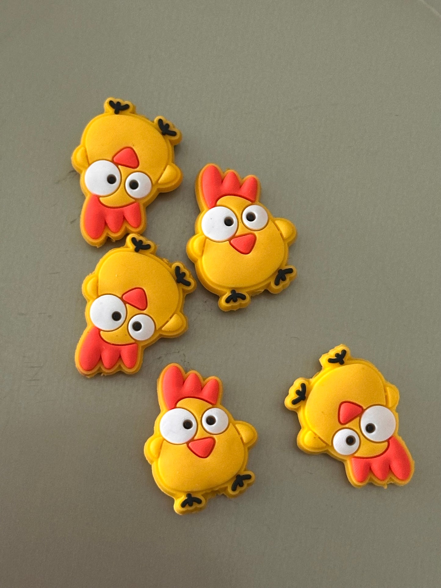 Chicken Focal Bead / silicone focal bead/pen bead