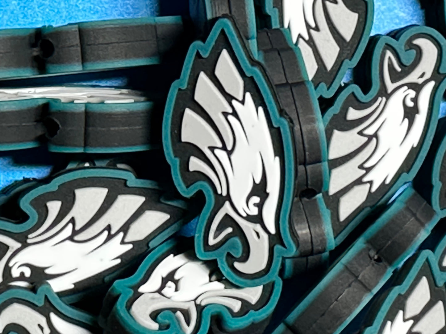 Philadelphia Eagles focal bead