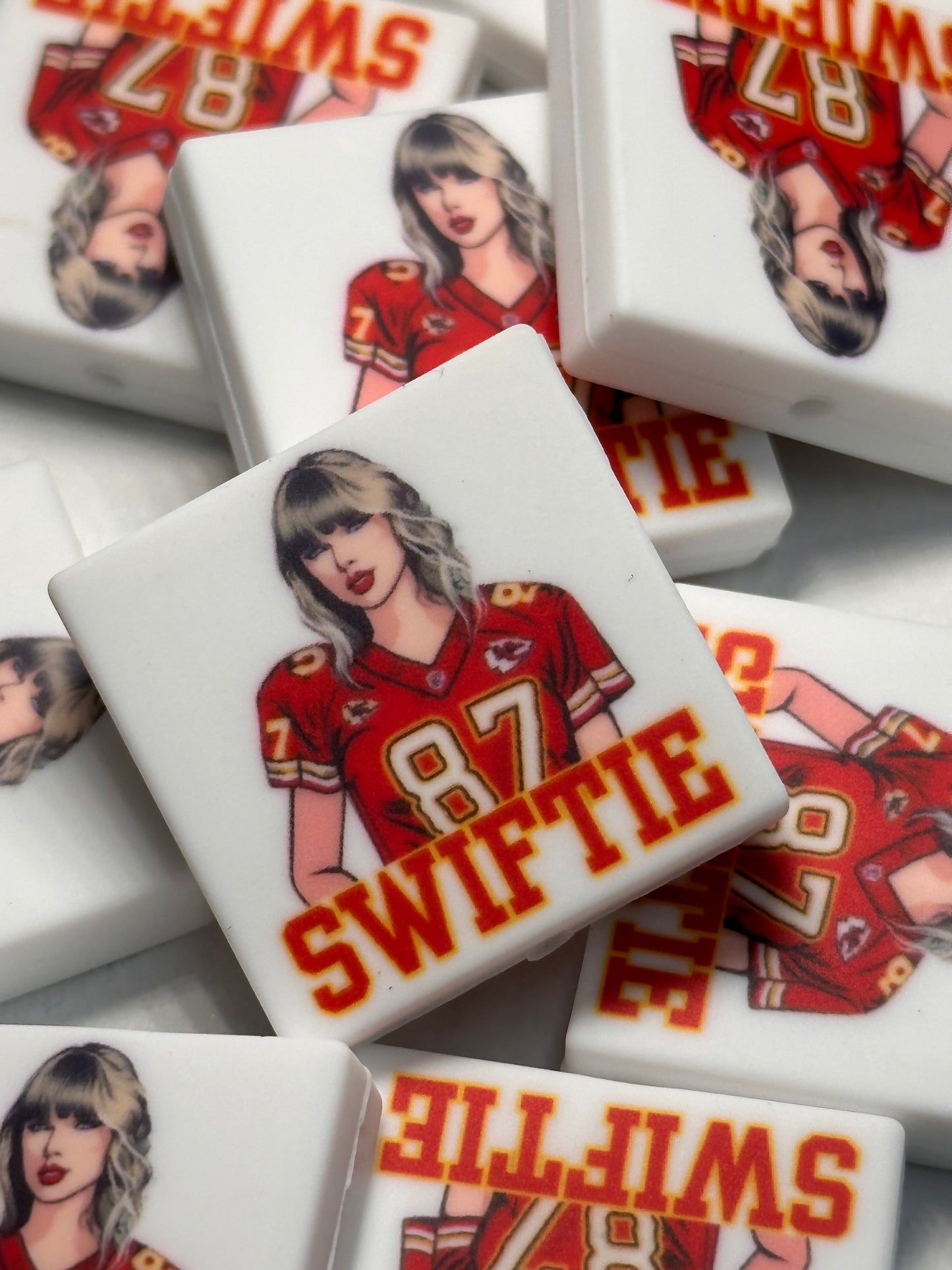 Taylor Swift focal bead/ eras tour/ Swiftie/ 87 football jersey