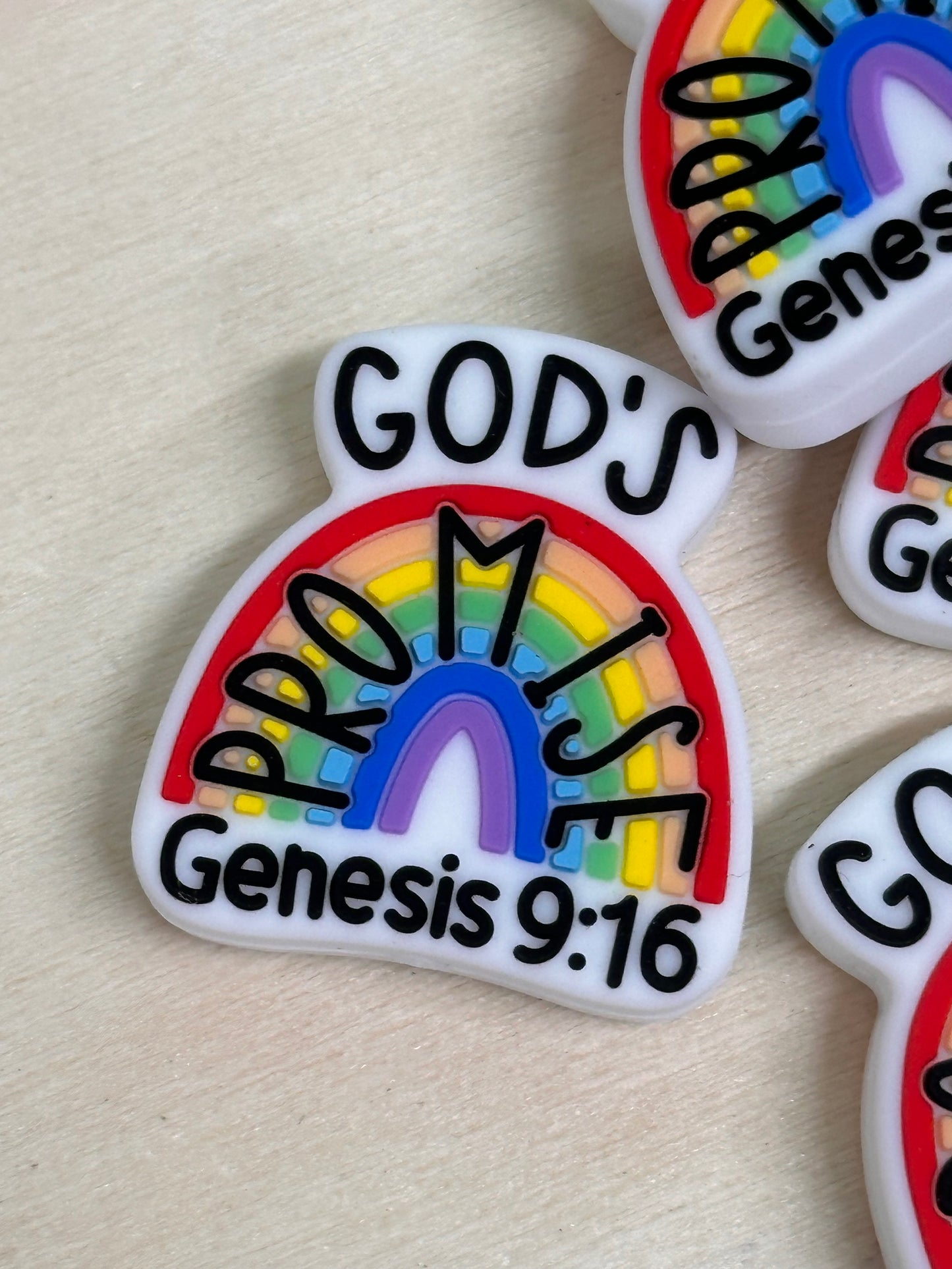 God silicone focal bead/ religious / pen beading / Genesis