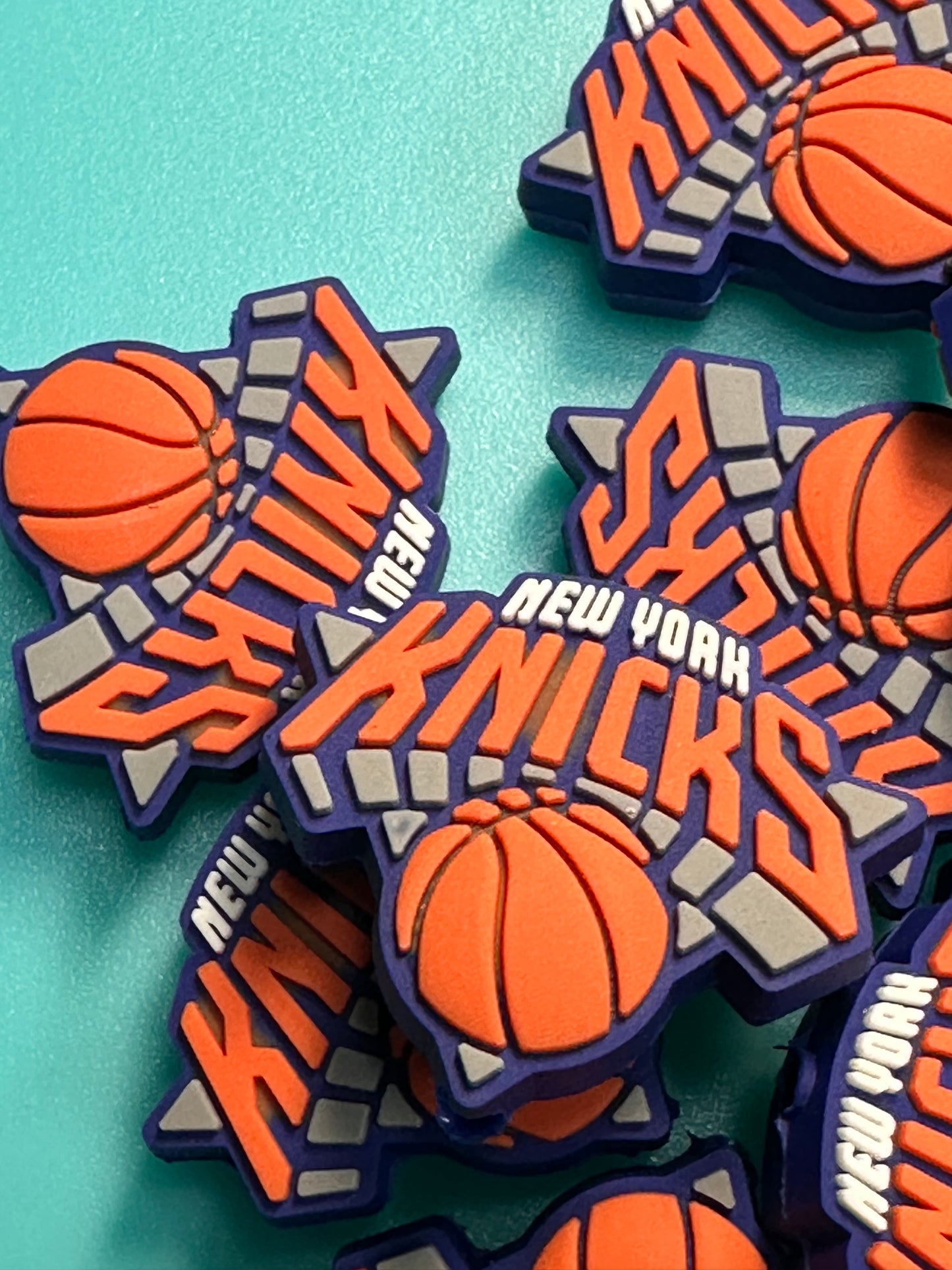 NY Knicks team focal bead / New York/ basketball