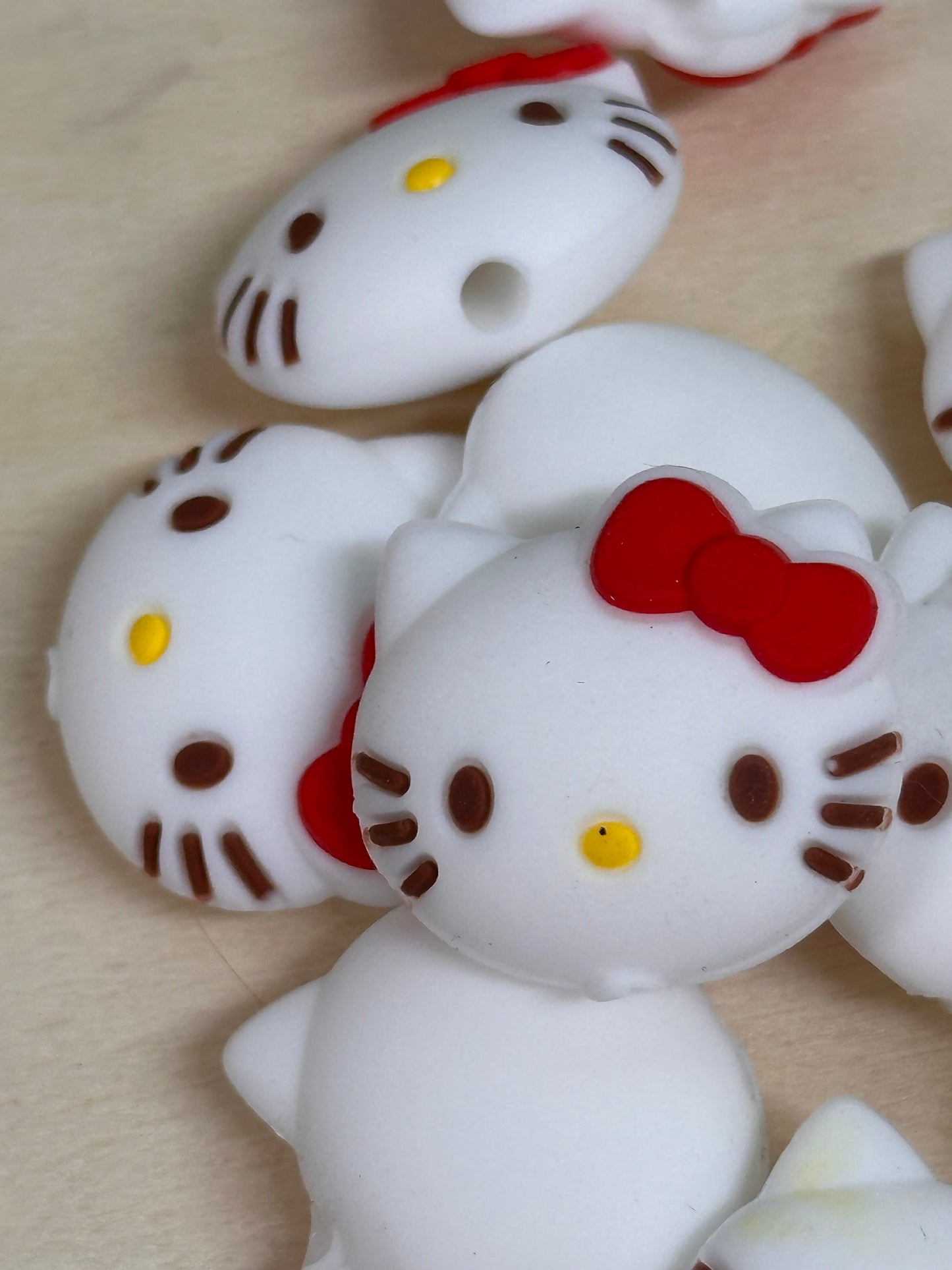 Cat lover 3D focal bead/ cat mom/ love/ cat dad/ pet/