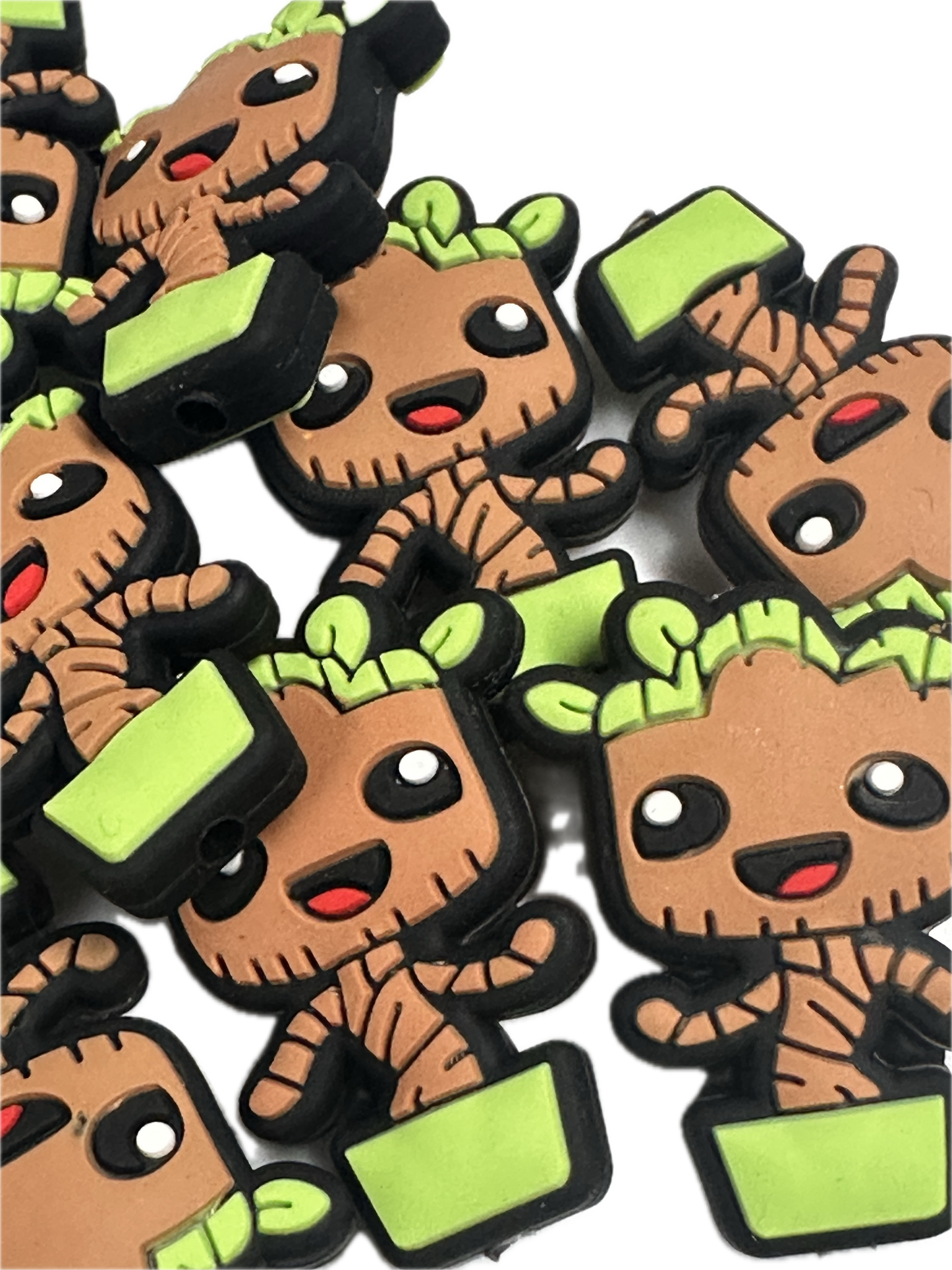 Character/ Focal Bead/ beadable pen/ Silicone bead/ keychain bead/groo
