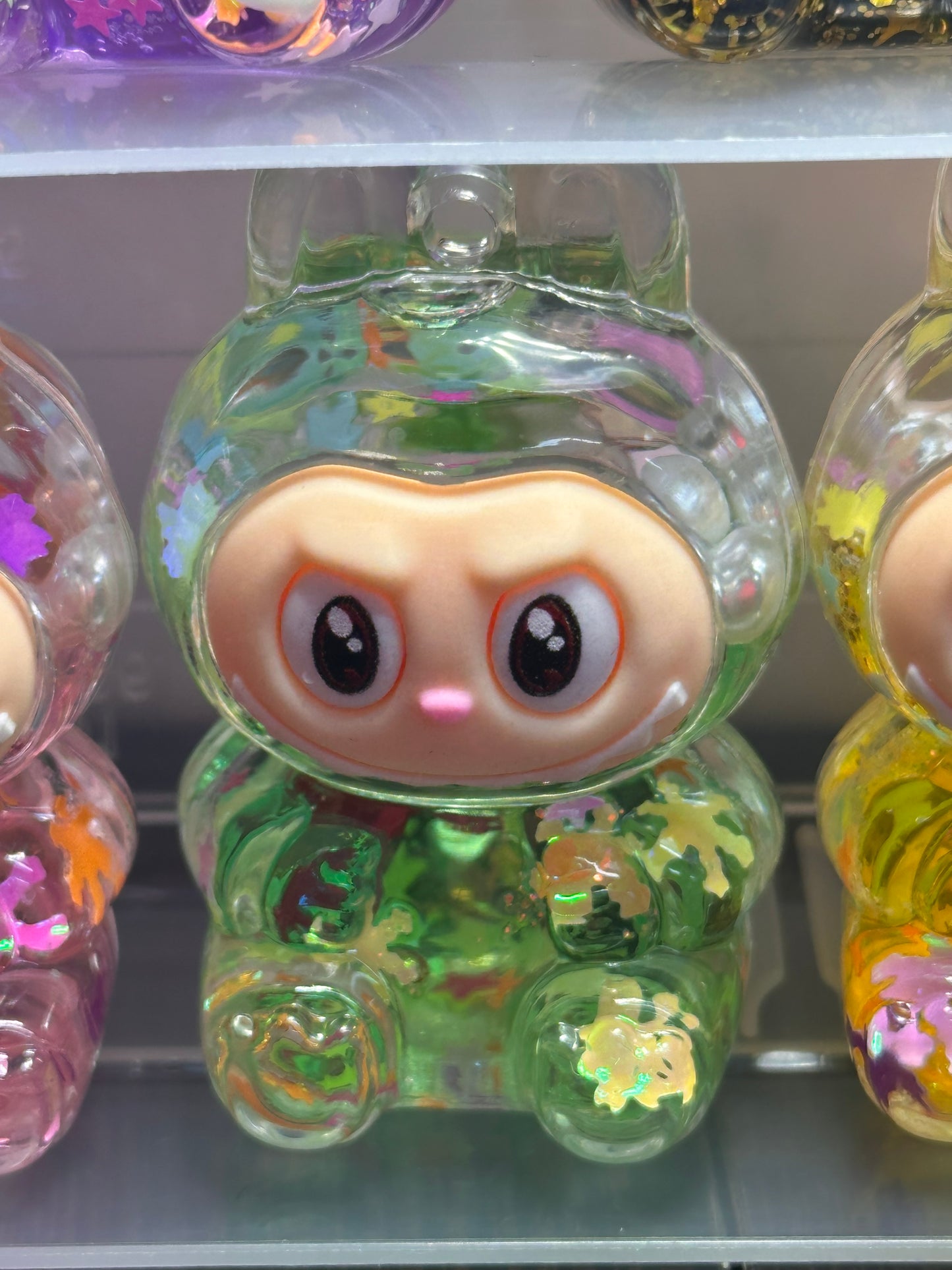 Labubu quicksand pendants for DIY/ Monster keychain, bag charms, purse charms and other DIY/